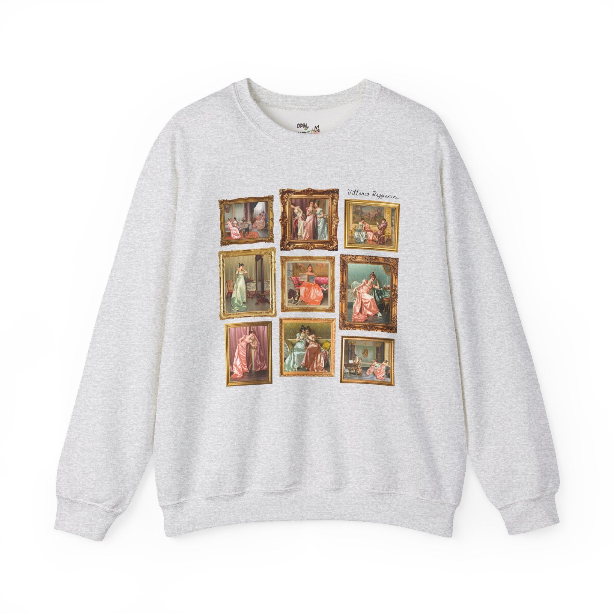 Vittorio Reggianini Art History Lover Sweatshirt, 19th Century Italian Art Museum Lover Gift, Famous Paintings, Rococo Aesthetic European Art
