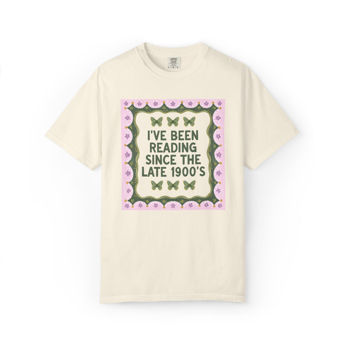 I've Been Reading Since the Late 1900's Funny Book Lover T-Shirt for 40th Birthday or Reader Born in the 1990s, Silly Fiction Literature Tee