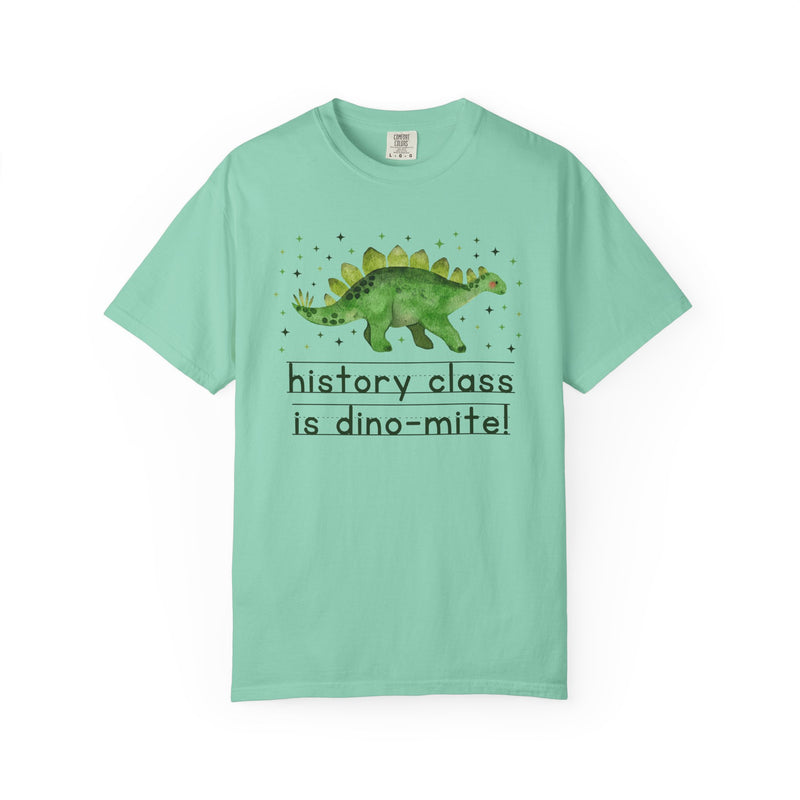 Dinosaur History Teacher Tee