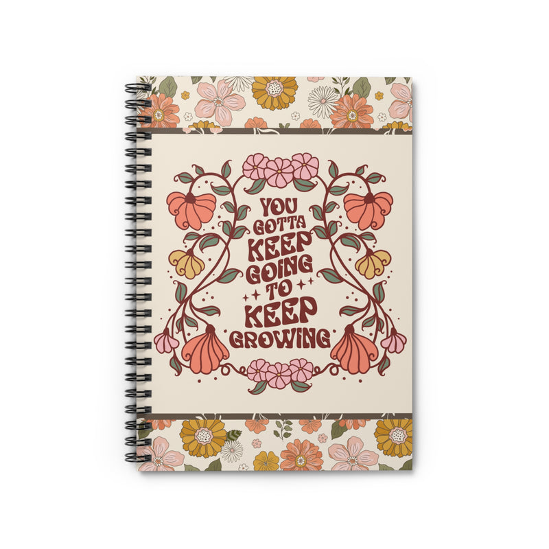 Floral Cottagecore Notebook for Wedding Photographer: Boho Spiral Journal for Photography Student or Major, Flower Notebook with Cute Camera