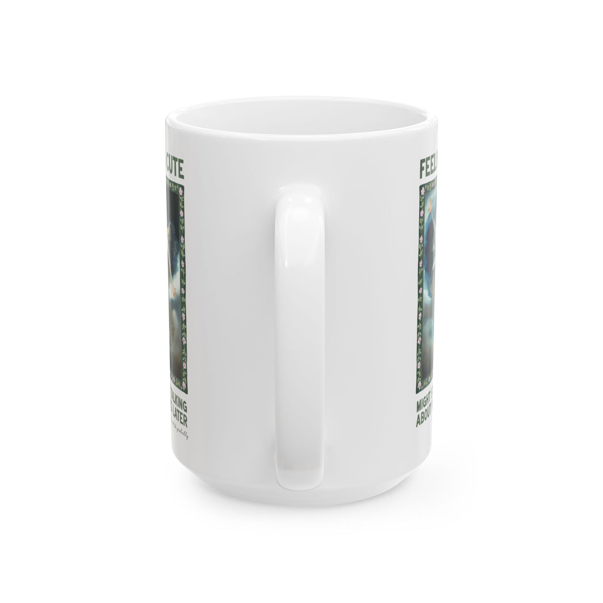 Georgiana Cavendish Geology Lover Coffee Mug: Might Start Talking About Rocks Later Funny History Buff Mug for Art Historian Who Lives Mineralogy