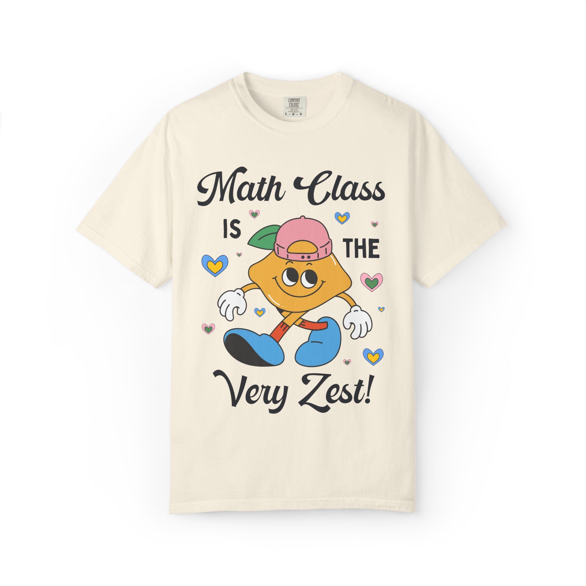 Math Class is The Very Zest: Matching Teacher T-Shirt for Meet the Teacher Night or Back to School