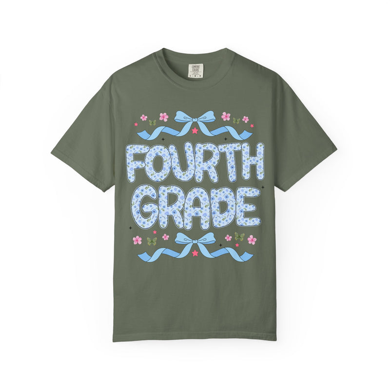 Floral Fourth Grade