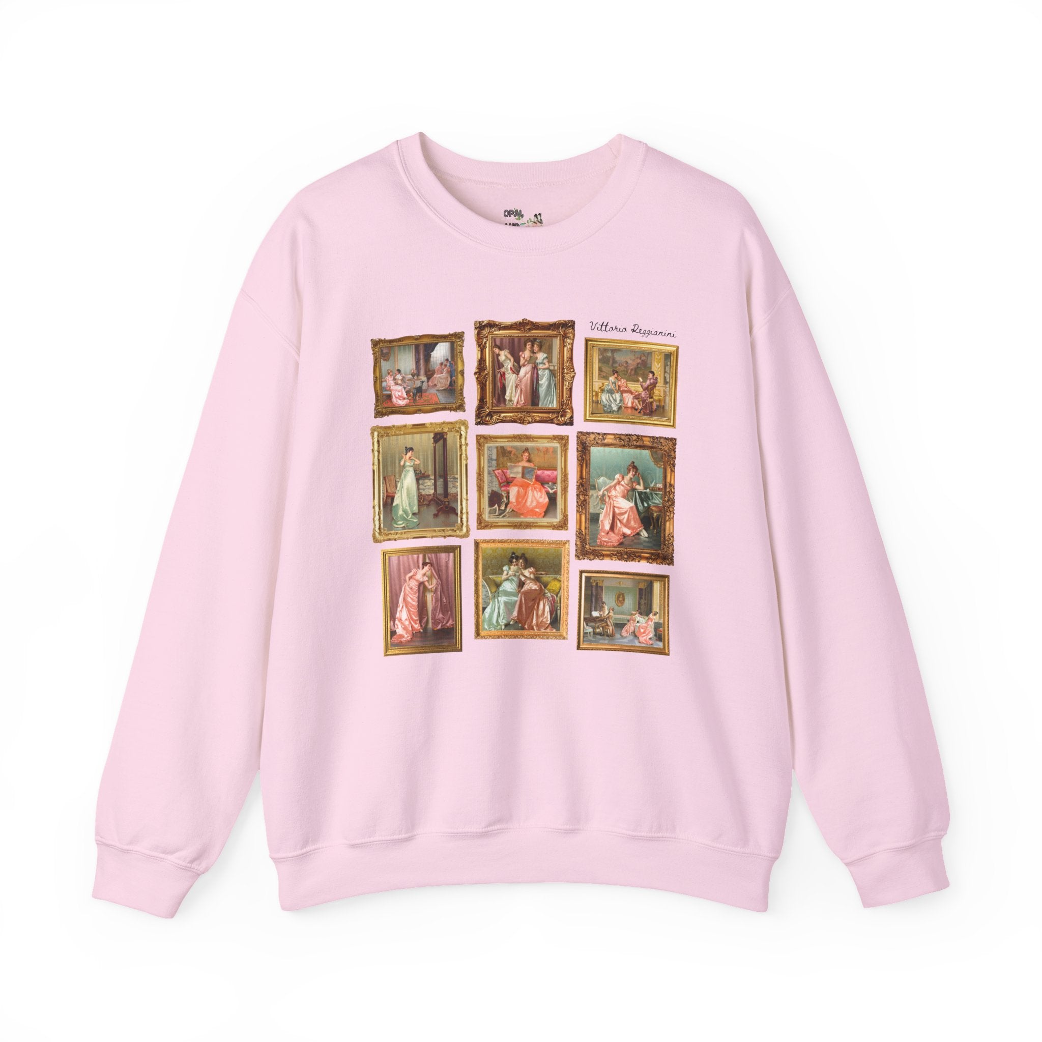 Vittorio Reggianini Art History Lover Sweatshirt, 19th Century Italian Art Museum Lover Gift, Famous Paintings, Rococo Aesthetic European Art
