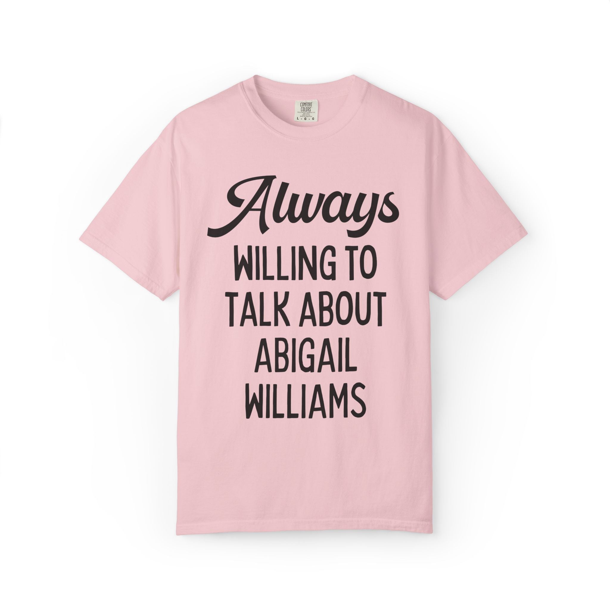 Abigail Williams Salem Witch Trials New England History Buff Tee Shirt, Puritan Early US History, Witchy History Tee for Historian Feminist