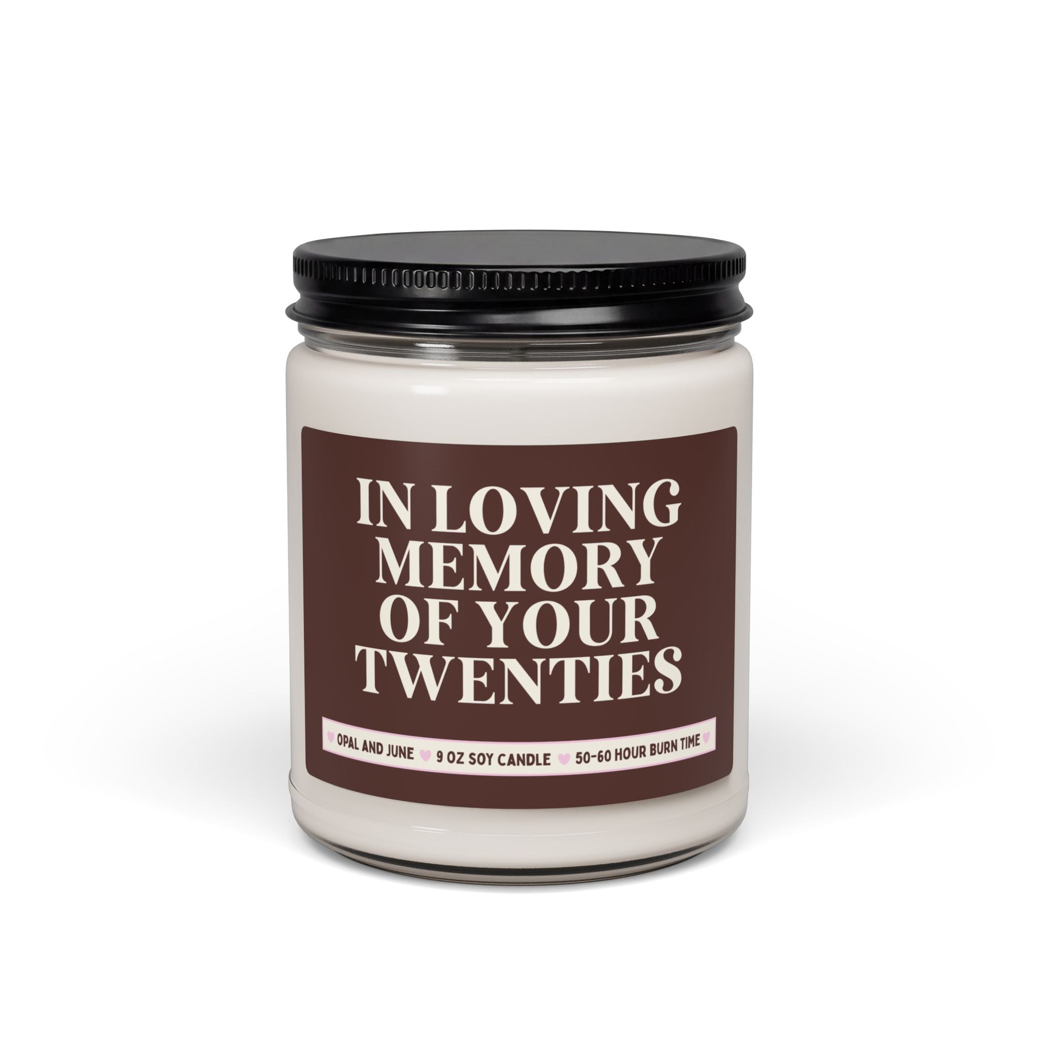 Cute Thirtieth Birthday Gift for Friend Turning 30: In Loving Memory of Your Twenties | Cute Birthday Gift for Sister Turning Thirty