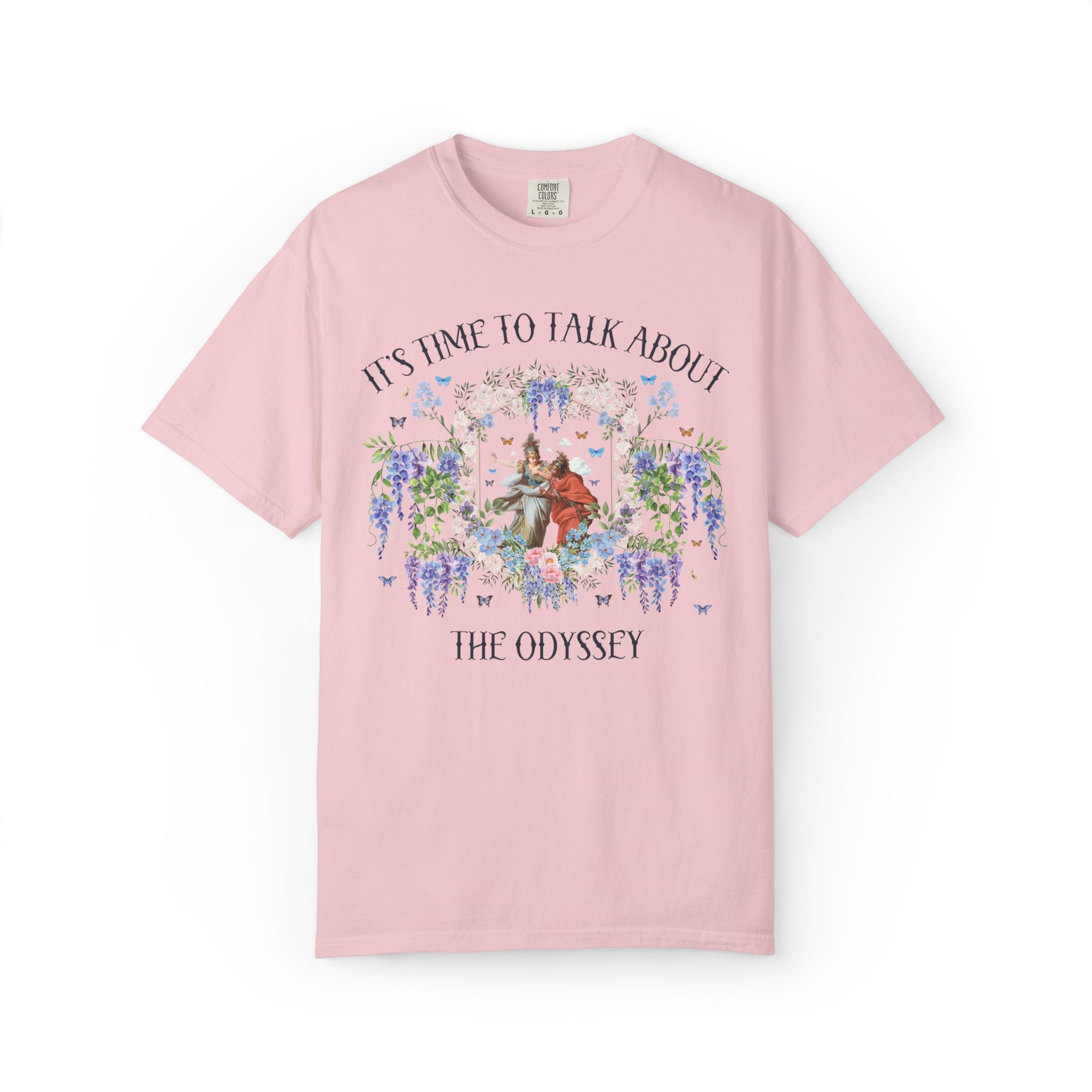 The Odyssey Art History Buff Tee Shirt: Ancient Greek Mythology History Buff T-Shirt, Homer Ancient Classic Literature, Poetry Major Gift