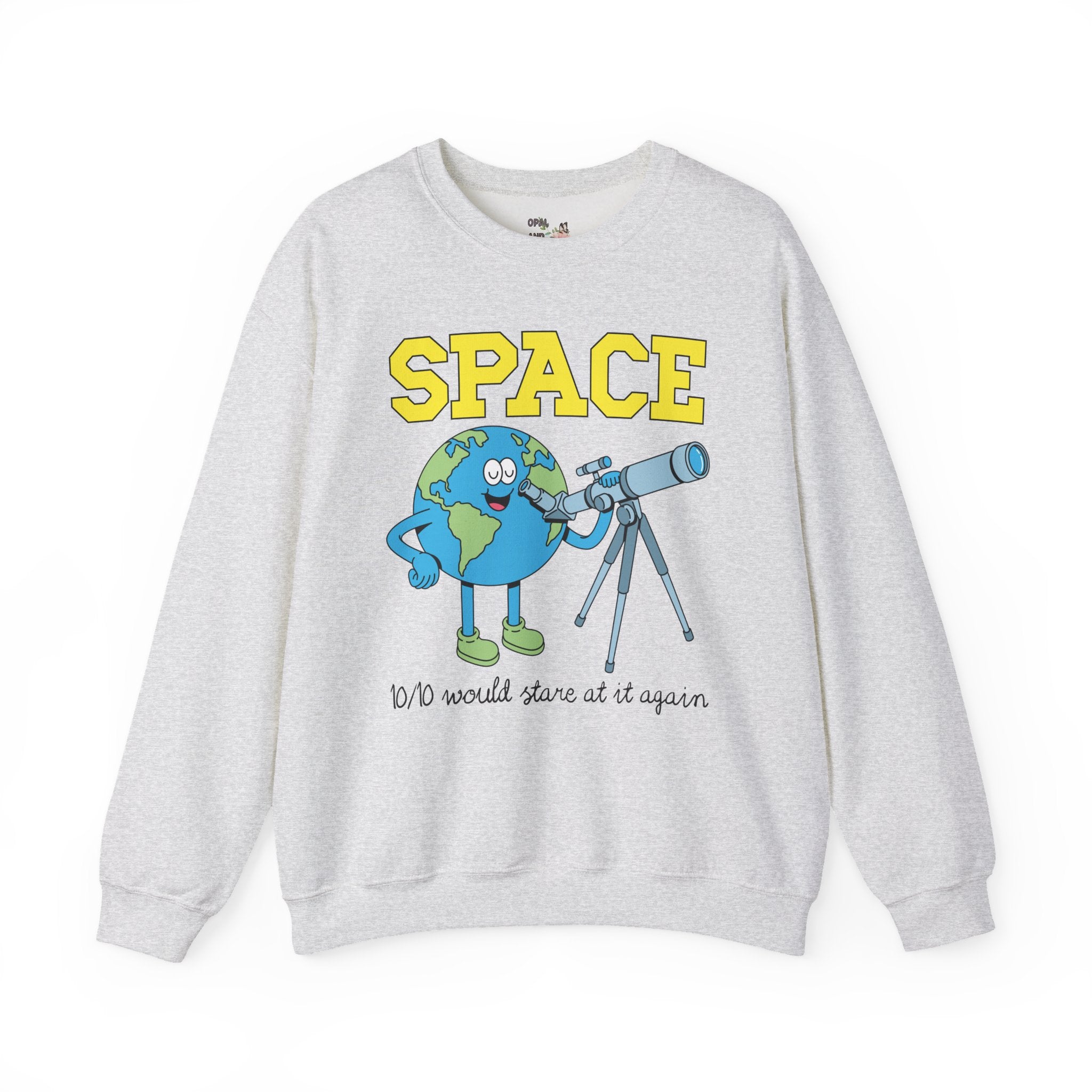 Space Lover or Science Teacher Sweatshirt for Scientist or Astrophysicist Who Loves Space and Astronomy, Funny Sarcastic Science Major Crewneck