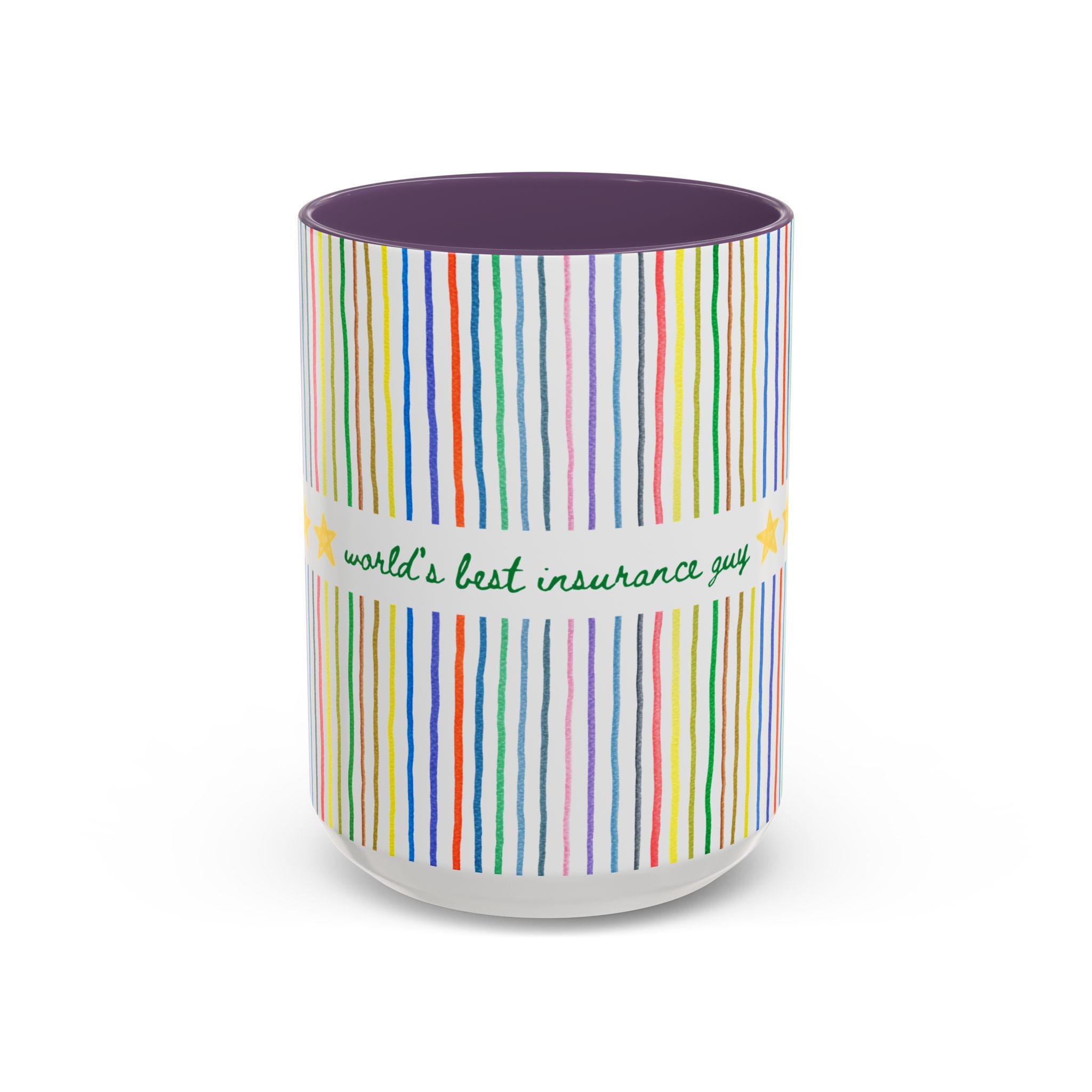 World's Best Insurance Guy: 15 Oz Coffee Mug for Brother or Husband Who Works in Insurance, Funny Insurance Salesman Coffee Lover Gift