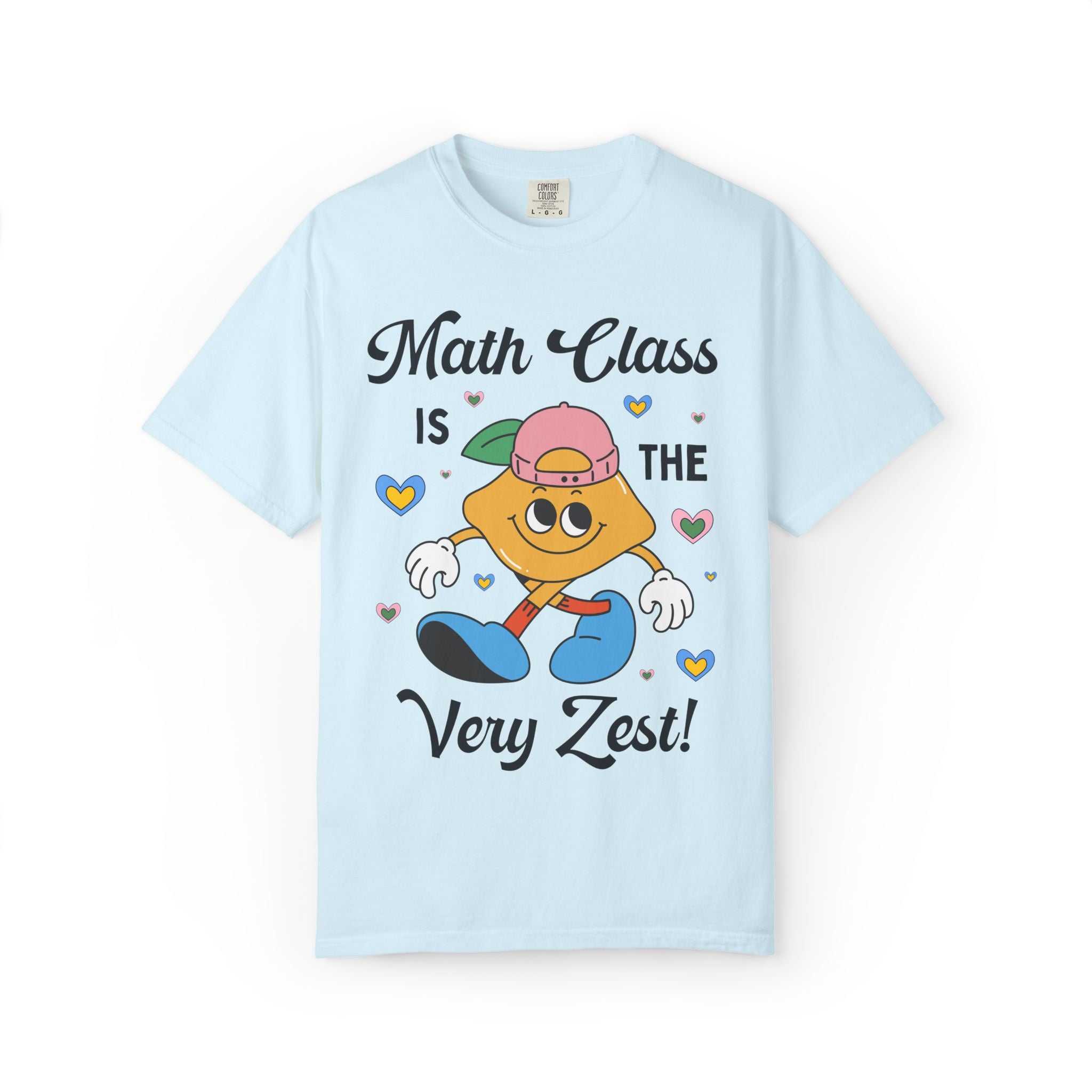 Math Class is The Very Zest: Matching Teacher T-Shirt for Meet the Teacher Night or Back to School
