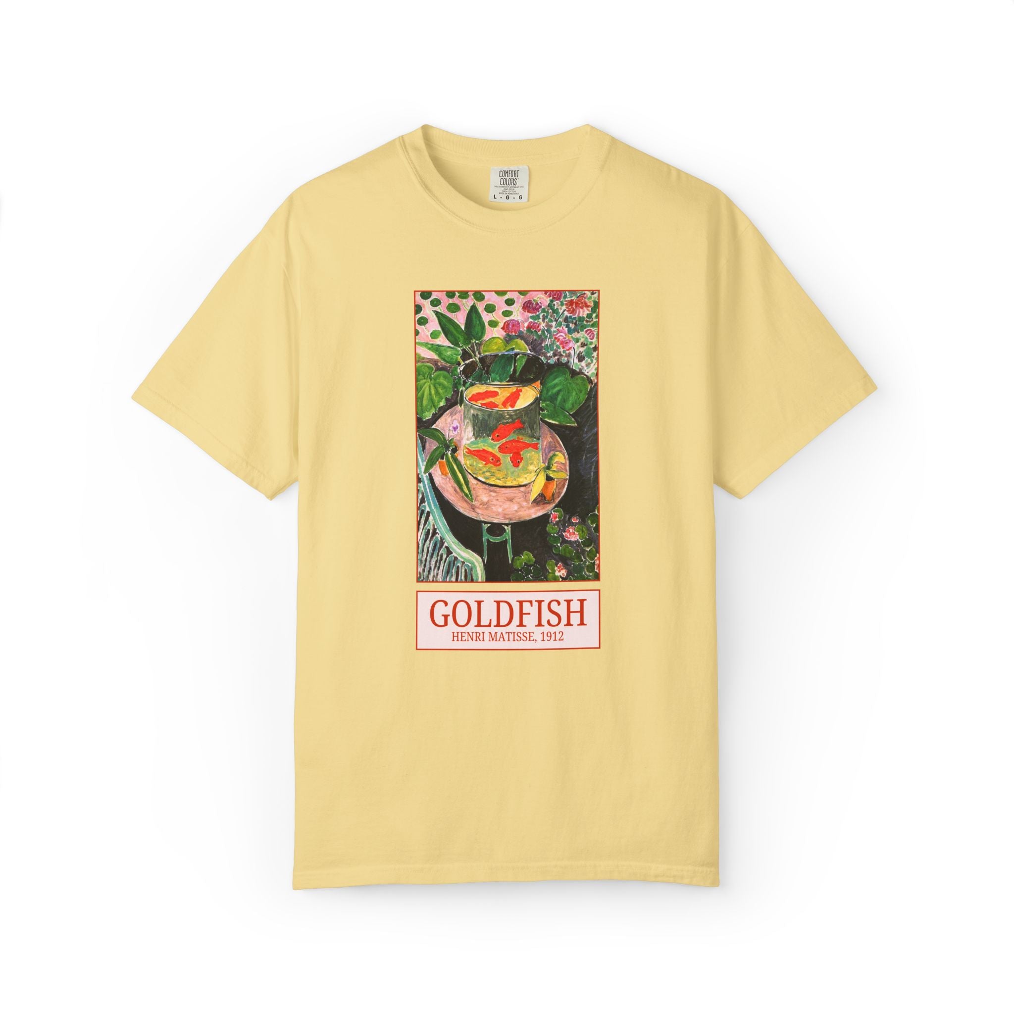 Goldfish by Henry Matisse Art History Famous Painting, Colorful Art History Fauvism Artist T-Shirt, Colorful Nostalgic Goldfish Owner Gift