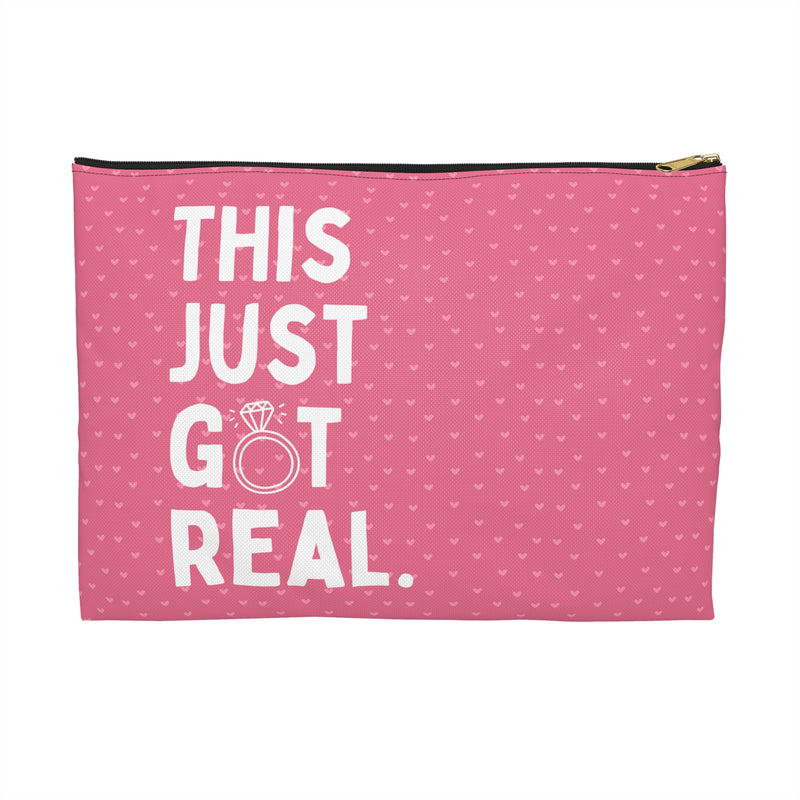 This Just Got Real: Cute Accessory Pouch