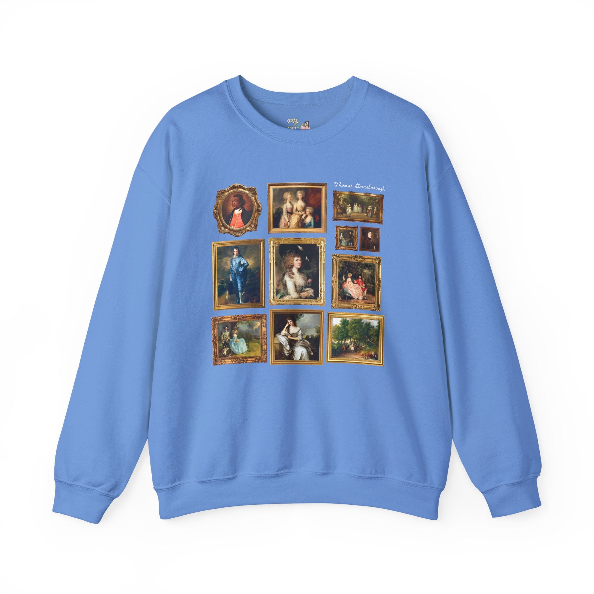 Thomas Gainsborough Art History Sweatshirt: Famous Paintings, Rococo Art Historian Gift, French Art History, 18th Century Artwork, Museum Lover
