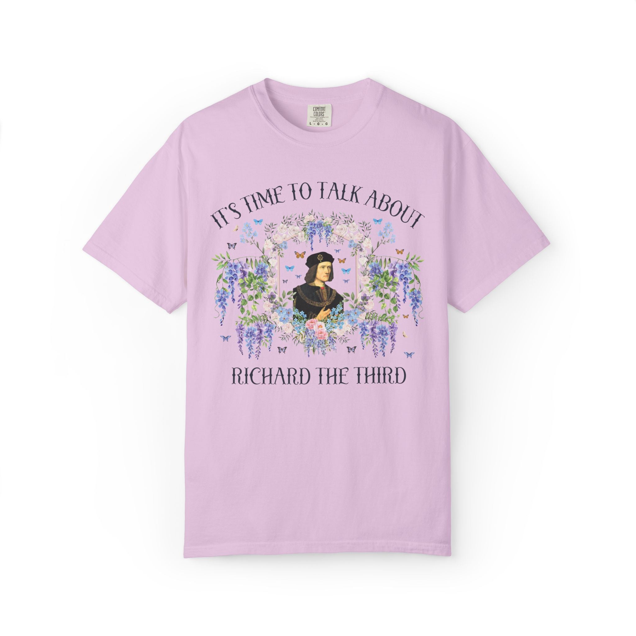 Richard the Third English History Buff T-Shirt, Funny Royal History Famous Kings Tee for Social Studies Teacher, 1400s English Historian