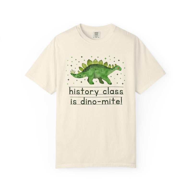 Dinosaur History Teacher Tee