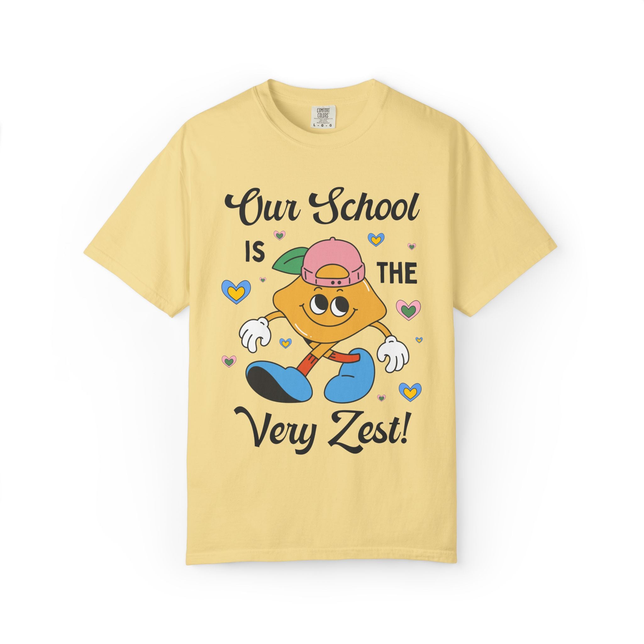 Our School is The Very Zest: Matching Teacher T-Shirt for Meet the Teacher Night or Back to School