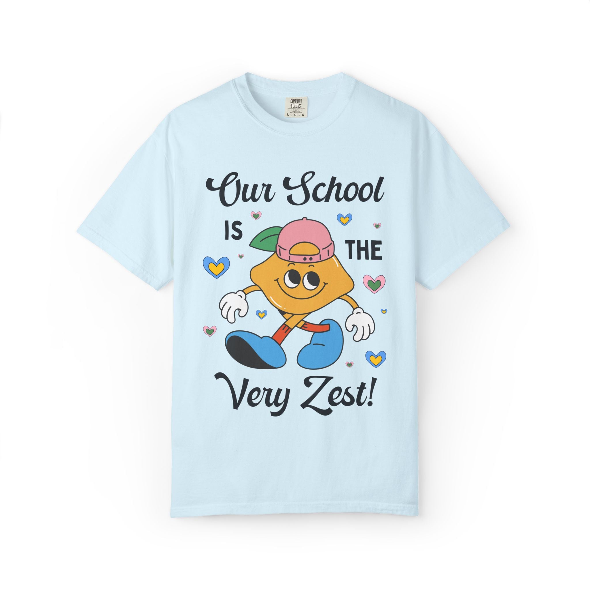 Our School is The Very Zest: Matching Teacher T-Shirt for Meet the Teacher Night or Back to School