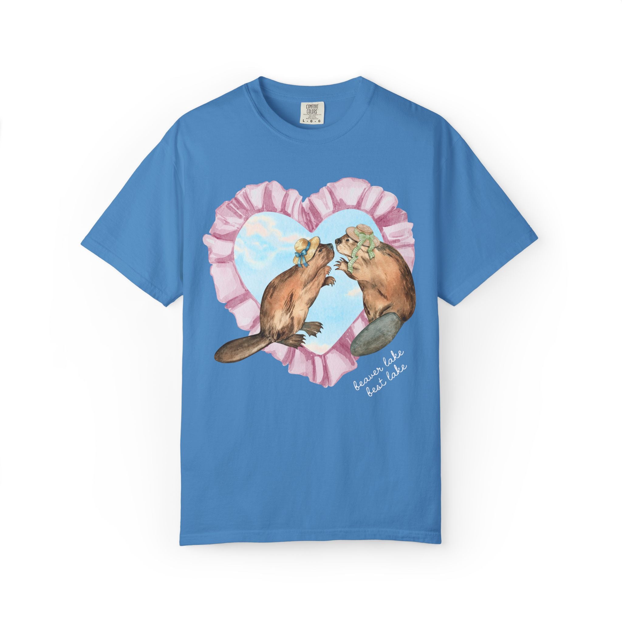 Beaver Lake Best Lake Tee Shirt with Heart: Funny Northwest Arkansas Eureka Springs or Rogers Arkansas Lover Tee for Animal Lover
