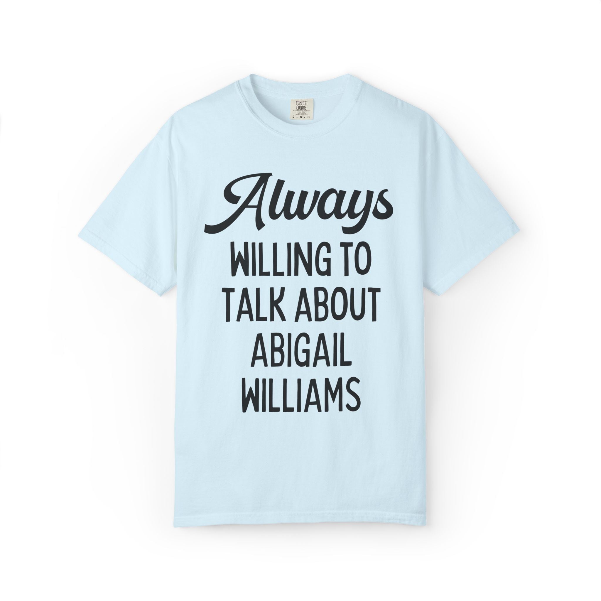 Abigail Williams Salem Witch Trials New England History Buff Tee Shirt, Puritan Early US History, Witchy History Tee for Historian Feminist