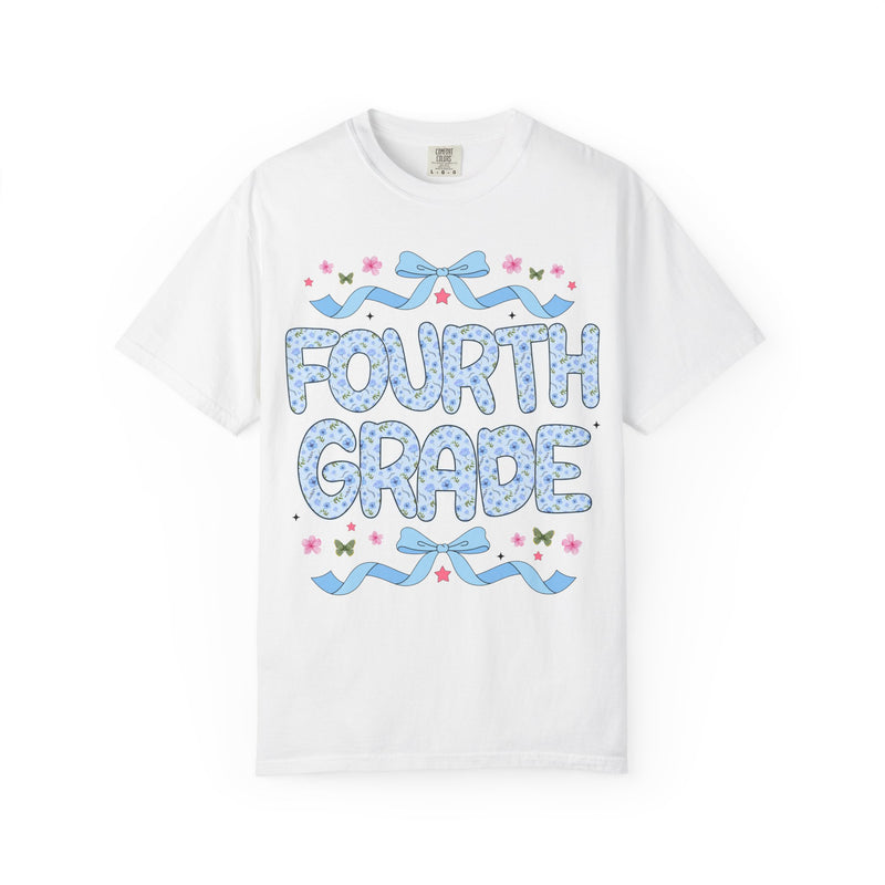 Floral Fourth Grade