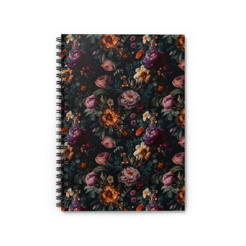 Floral English History Notebook with Cottagecore Aesthetic: Catherine Parr
