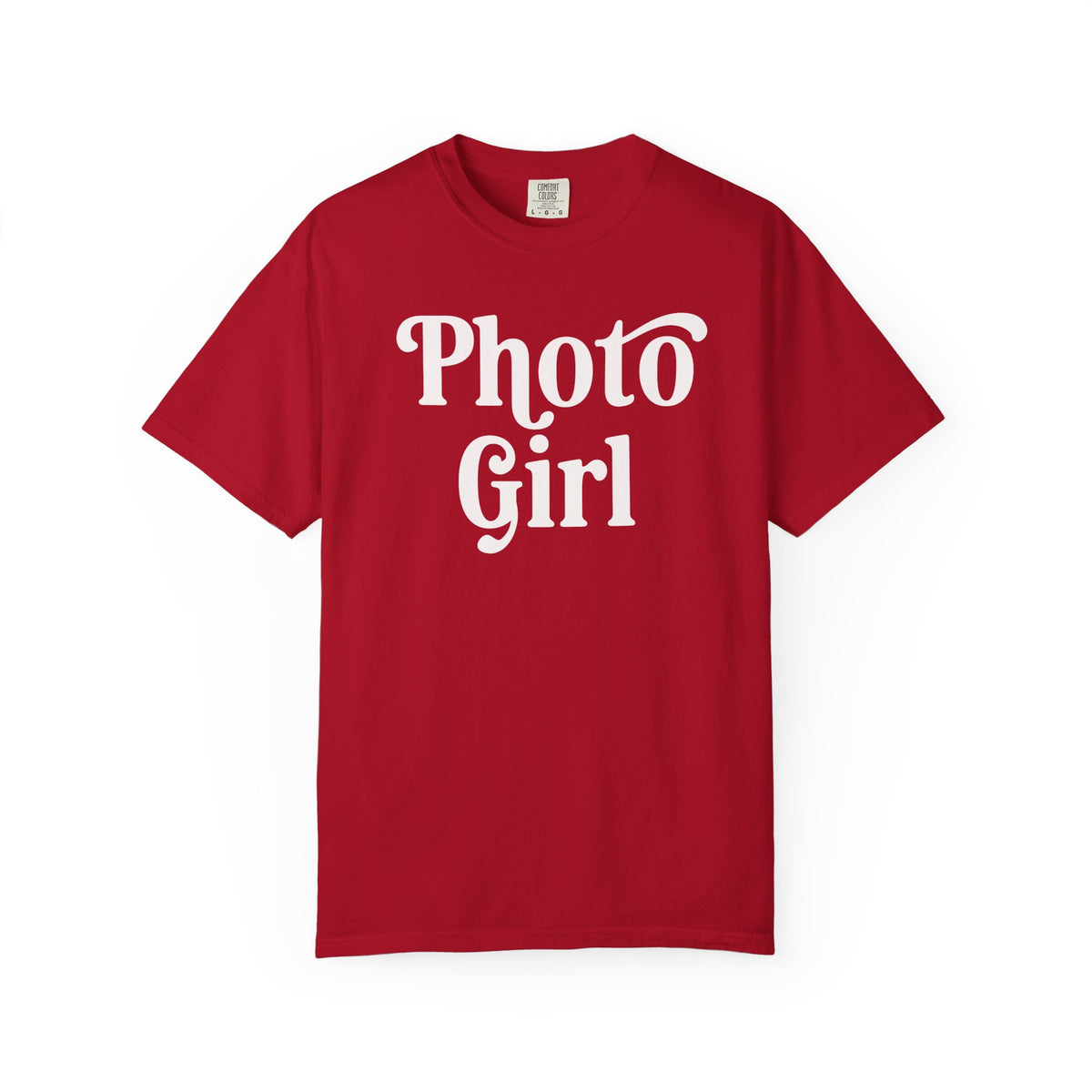 Cute Photographer Shirt for Wedding Photographer or Photography Teacher: Photo Girl | Cute Nostalgic Photographer T-Shirt for Business Owner