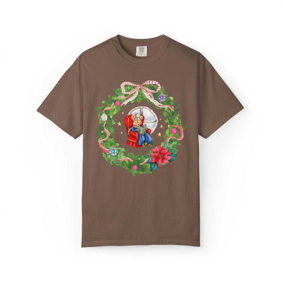 Bookish Christmas Mouse