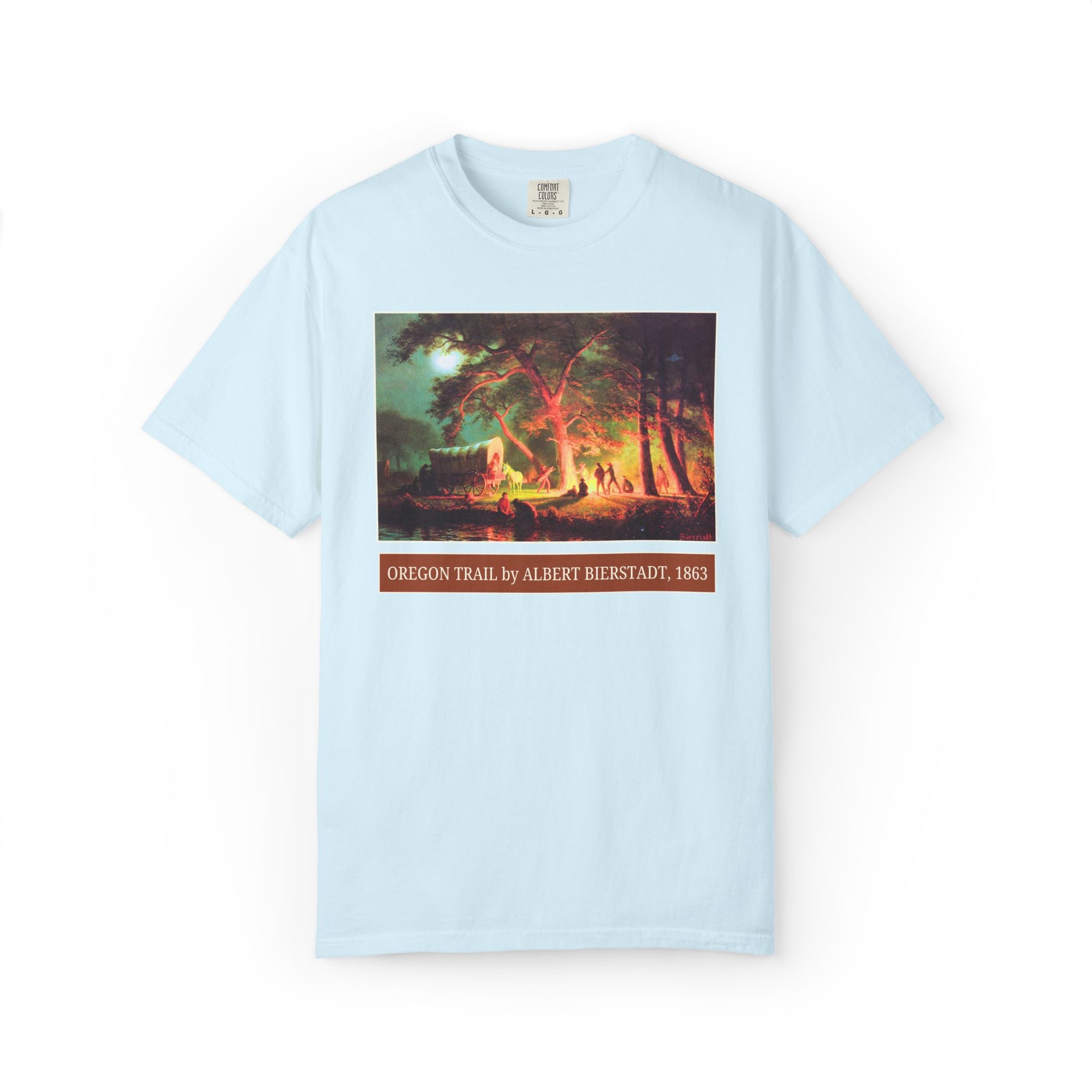 Oregon Trail Campfire by Albert Bierstadt