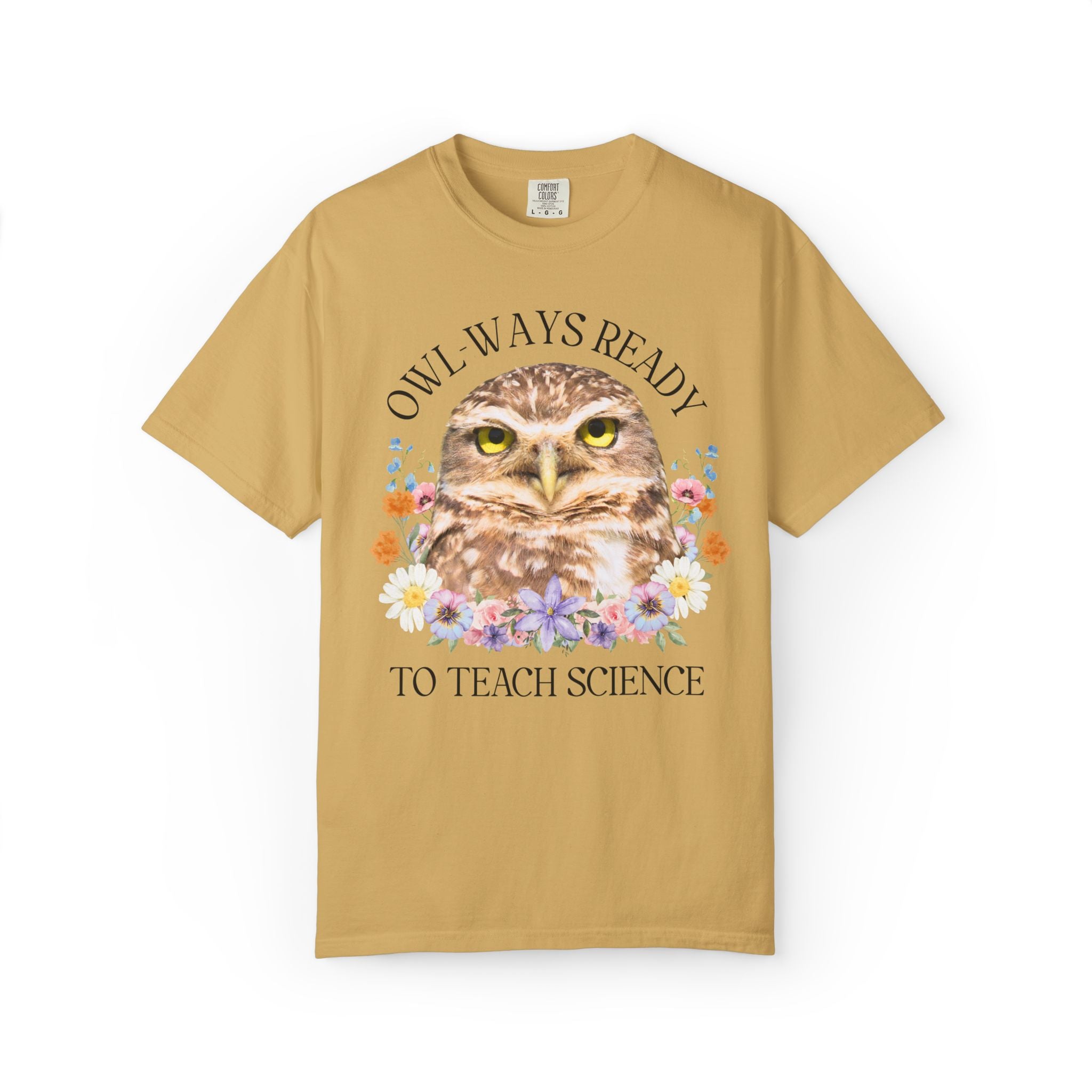 Owl High School Matching Teacher T-Shirt for School Office Staff, Funny Animal Lover T-Shirt for School Administration or Middle School Math