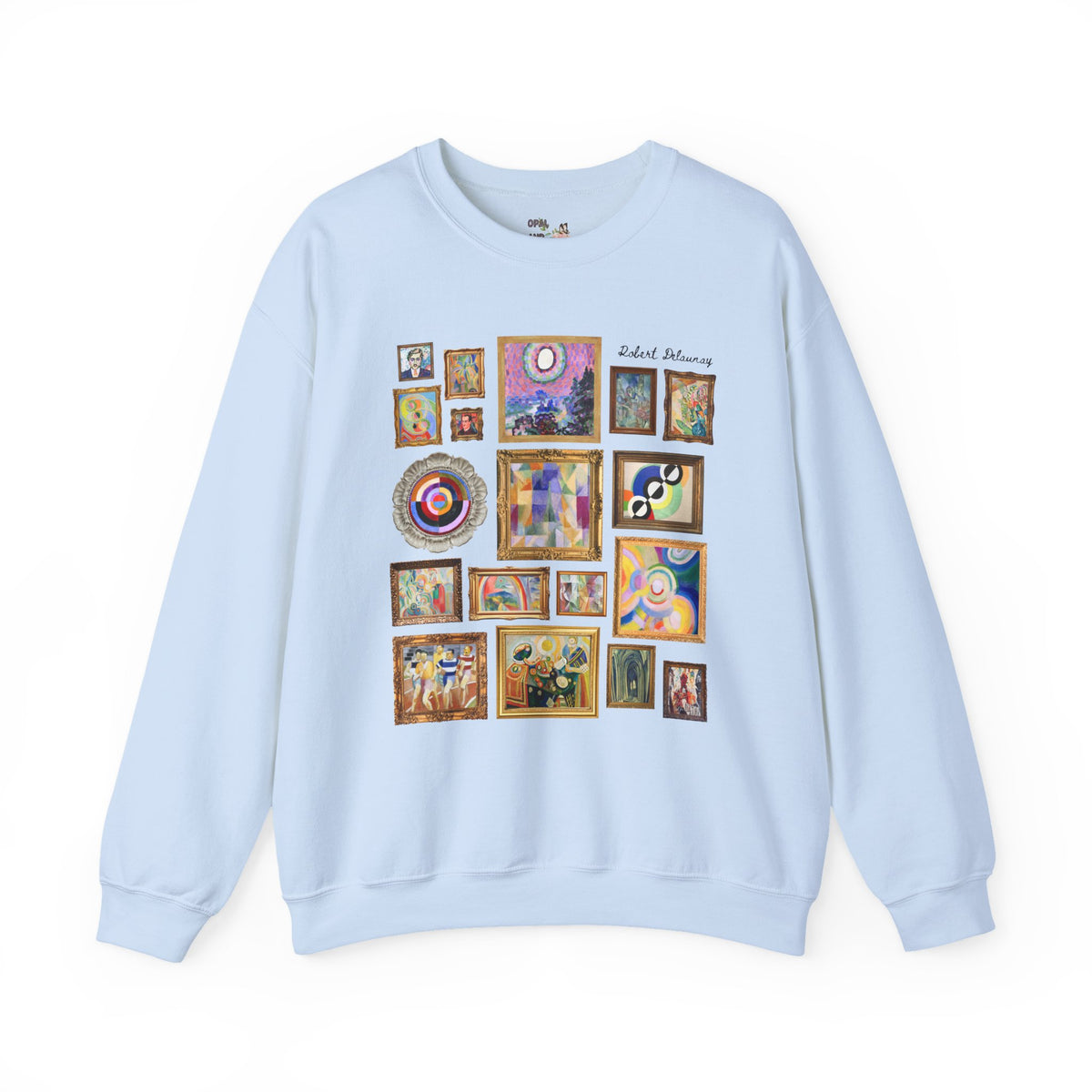 Robert Delaunay French Art History Swaetshirt for Painter, Divisionism and Cubism Art History Lover Gift, Early 1900s European Art History