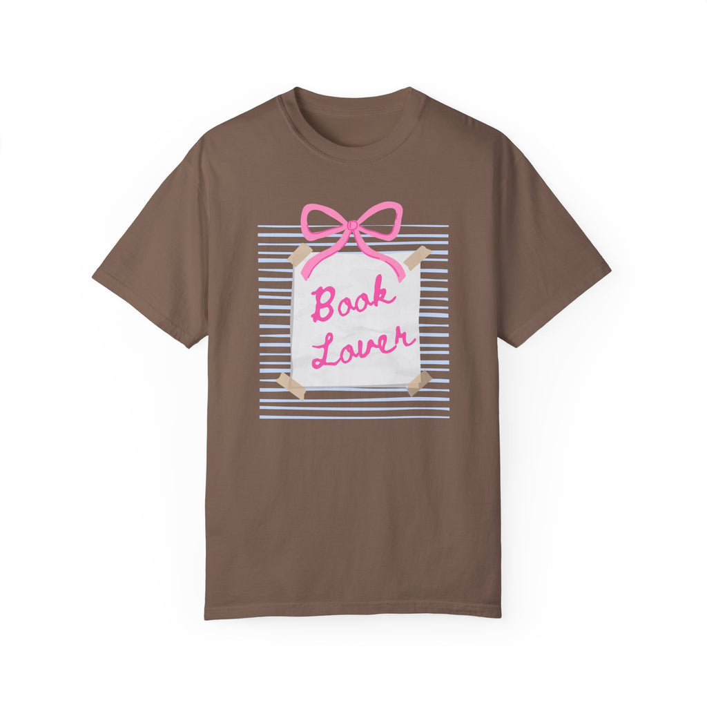 Book Lover Tee Shirt with Bow