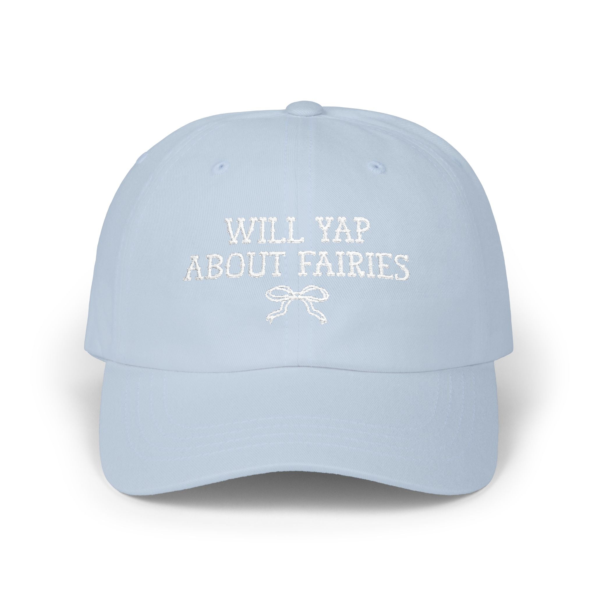 Will Yap About Fairies: Funny Romantasy Reader Bookish Gift for Book Lover, Matching Fantasy Romance Book Club Hats