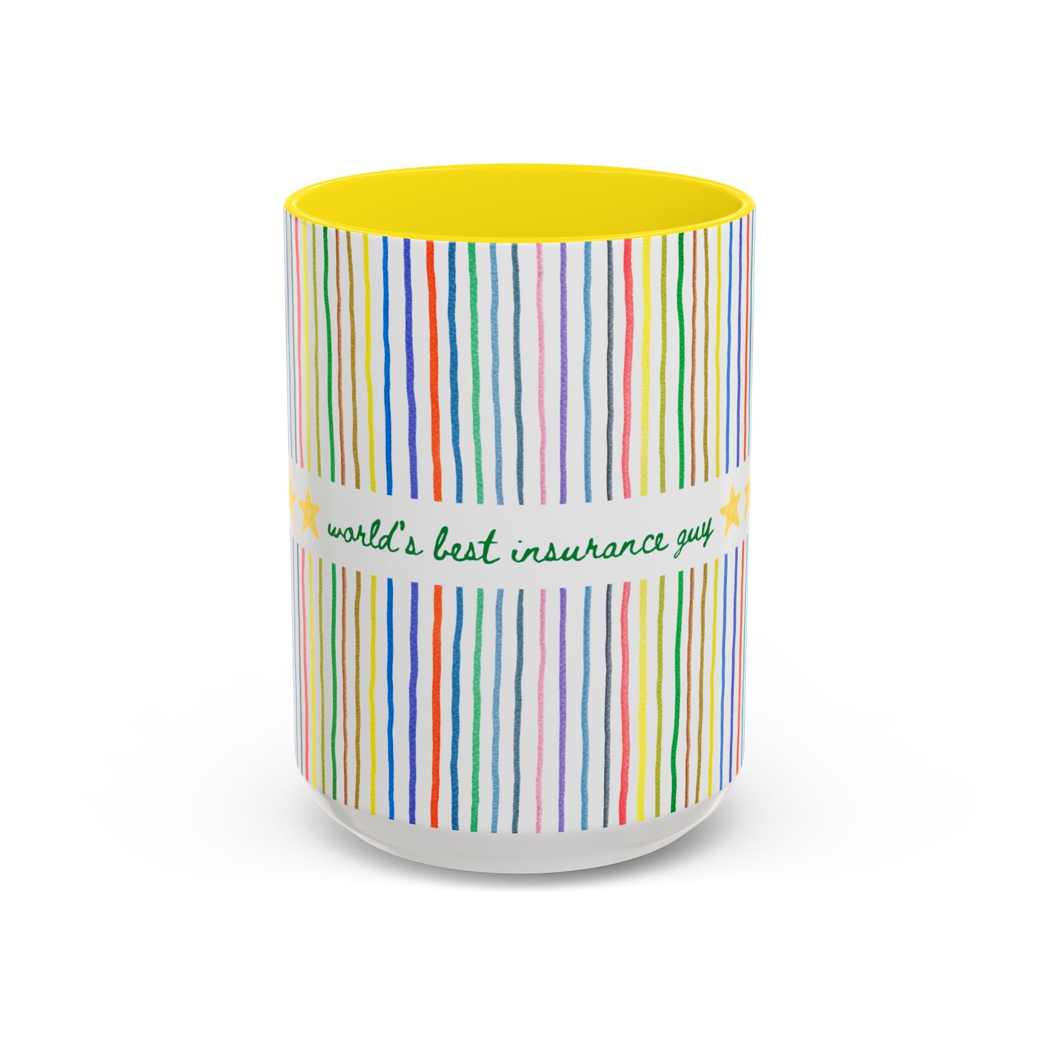 World's Best Insurance Guy: 15 Oz Coffee Mug for Brother or Husband Who Works in Insurance, Funny Insurance Salesman Coffee Lover Gift
