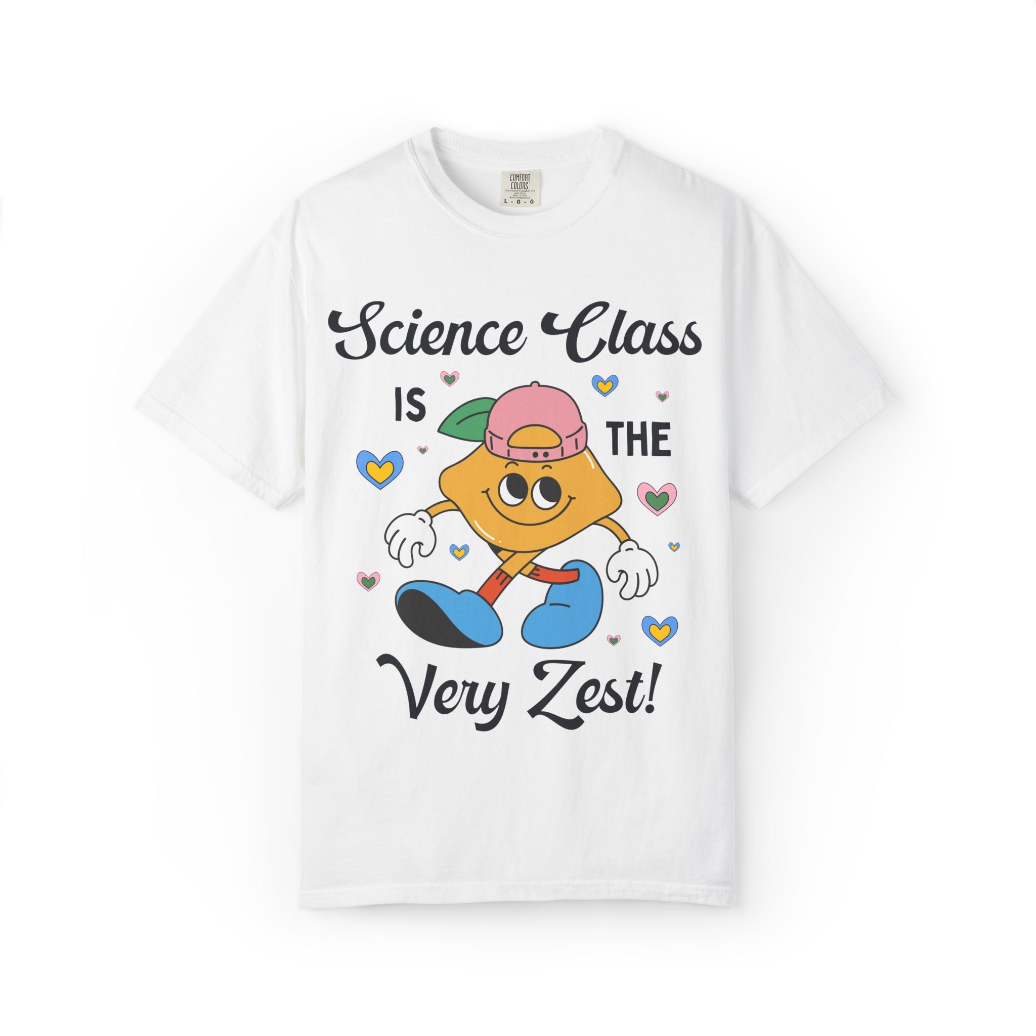 Science Class is The Very Zest: Matching Teacher T-Shirt for Meet the Teacher Night or Back to School