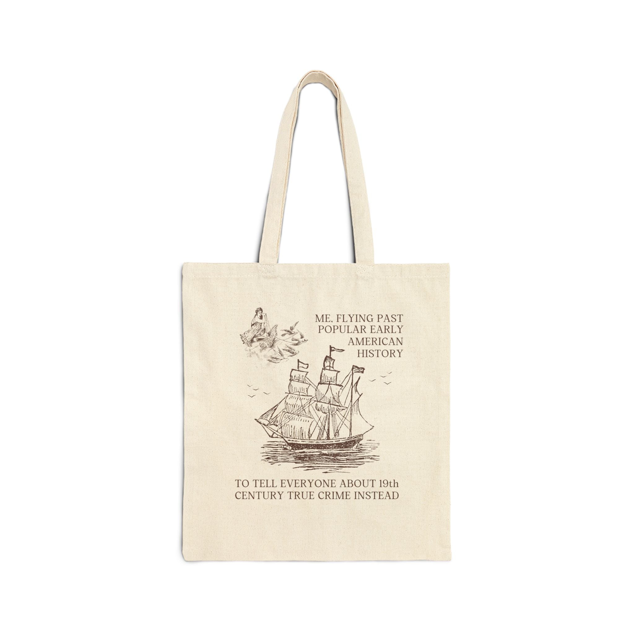 19th Century True Crime Tote Bag - Opal and June
