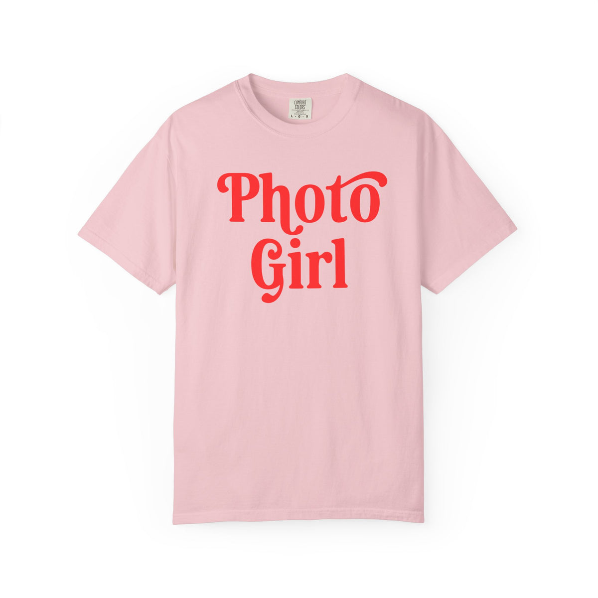 Cute Photographer Shirt for Wedding Photographer or Photography Teacher: Photo Girl | Cute Nostalgic Photographer T-Shirt for Business Owner