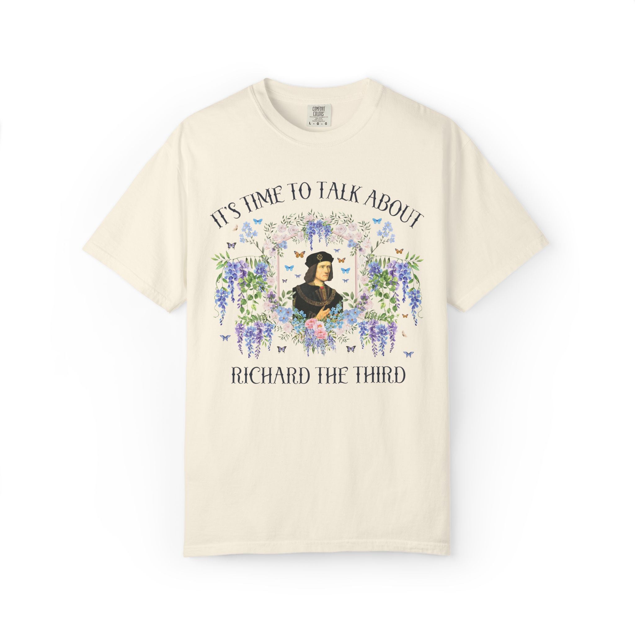 Richard the Third English History Buff T-Shirt, Funny Royal History Famous Kings Tee for Social Studies Teacher, 1400s English Historian