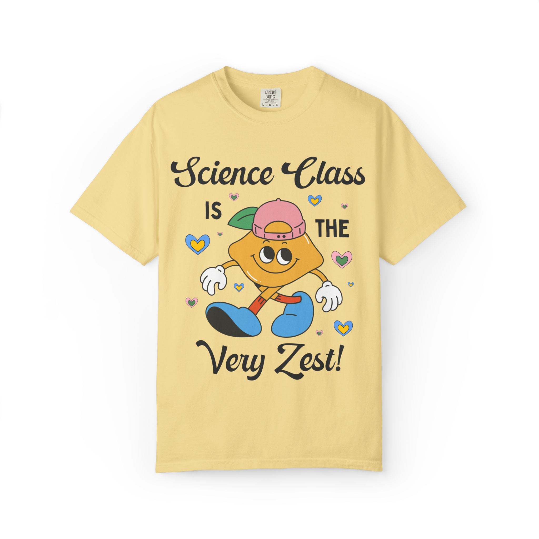 Science Class is The Very Zest: Matching Teacher T-Shirt for Meet the Teacher Night or Back to School