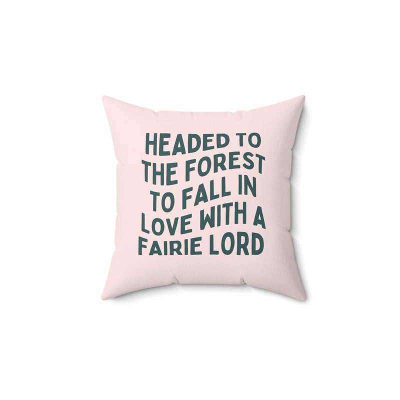 Bookish Jane Austen Pillow for Romance Reader: Floral Cottagecore Pillow for Her