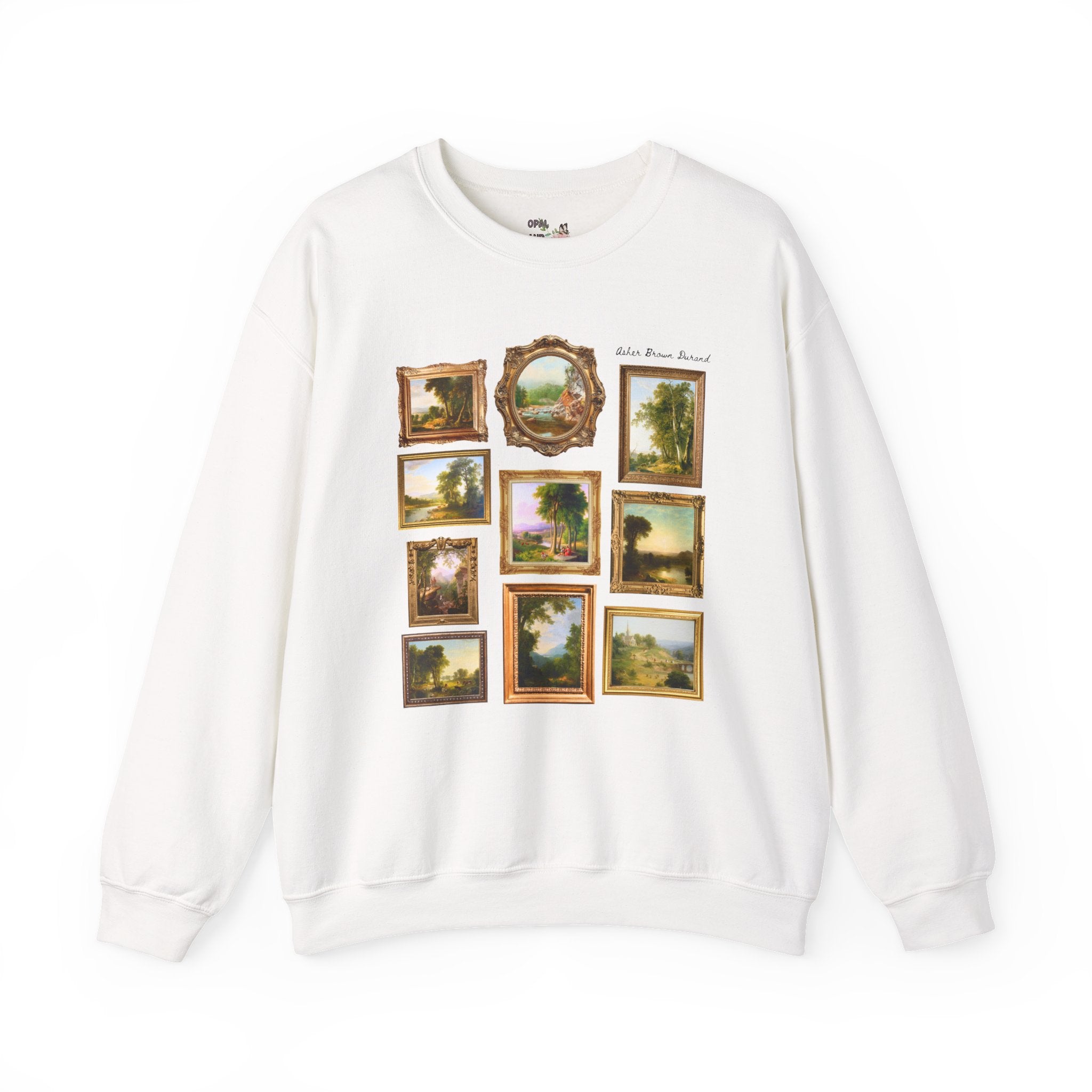 Asher Brown Durand Art History Lover Sweatshirt: Famous Paintings, History of Hudson River School Art Movement, Famous American Landscapes