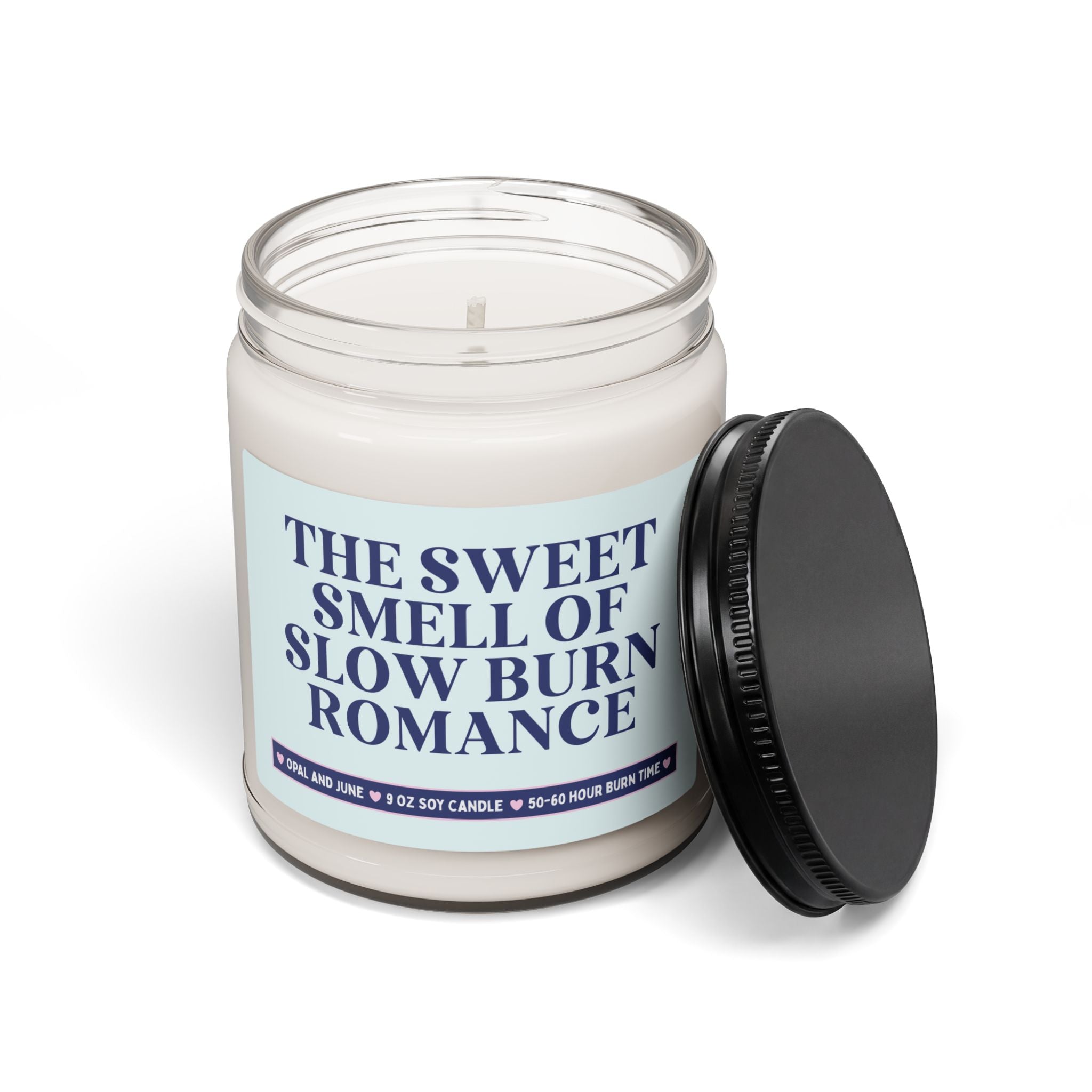 Slow Burn Romance Reader Book Lover Gift: The Sweet Smell of Slow Burn, Funny Bookish Romance Tropes Bookworm Gift, Contemporary Romance