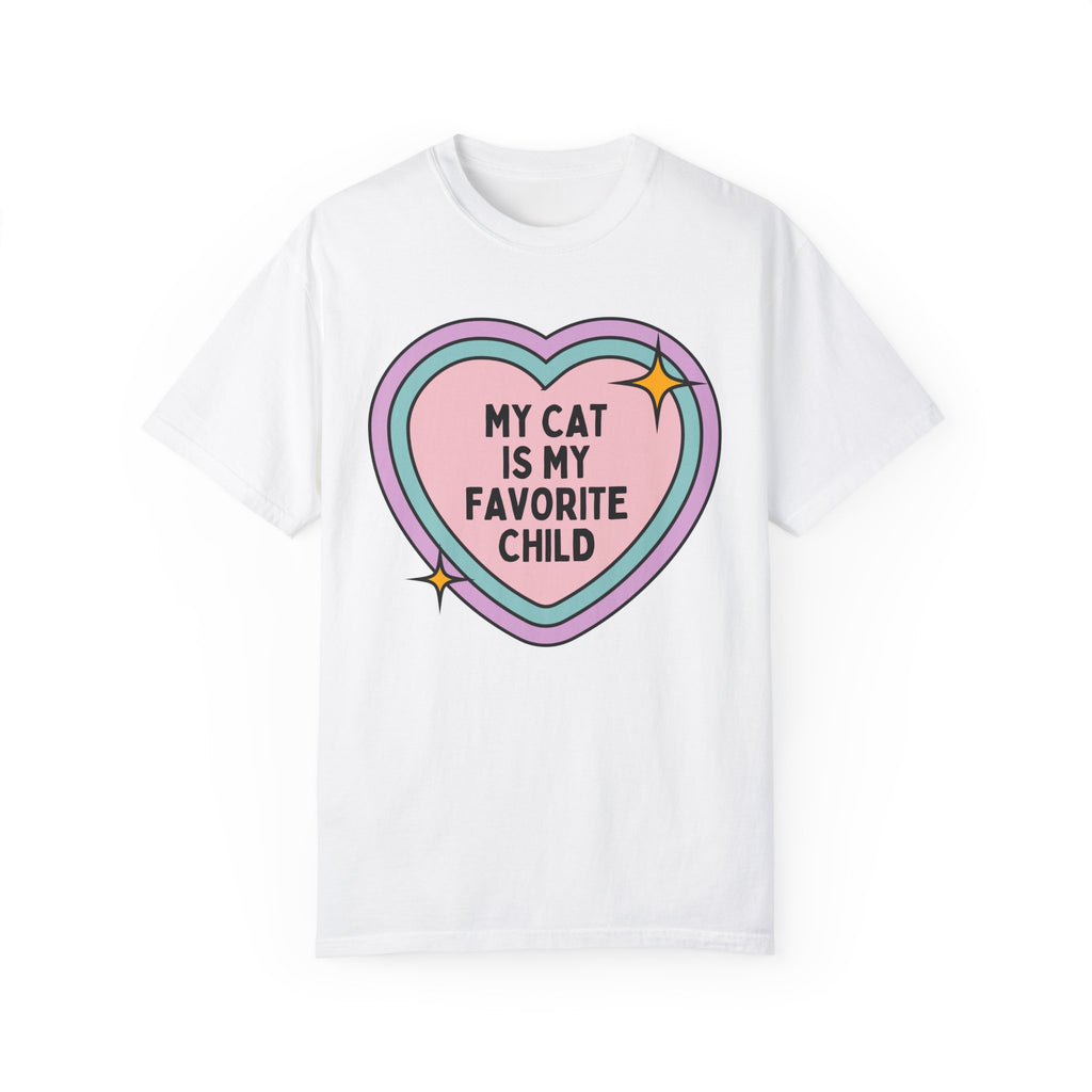 Colorful Cat Mom Tee Shirt