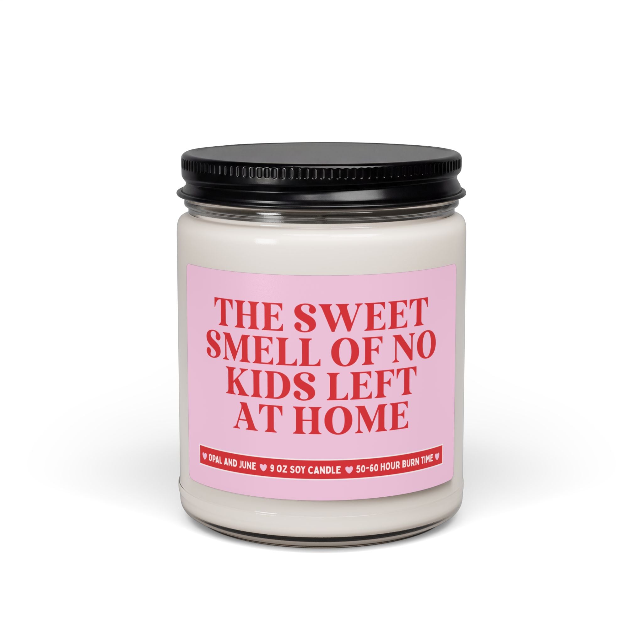 Empty Nester Gift for Mom and Dad with College Students or Adult Kids: The Sweet Smell of No Kids Left at Home, 9 Oz Soy Candle for Parents