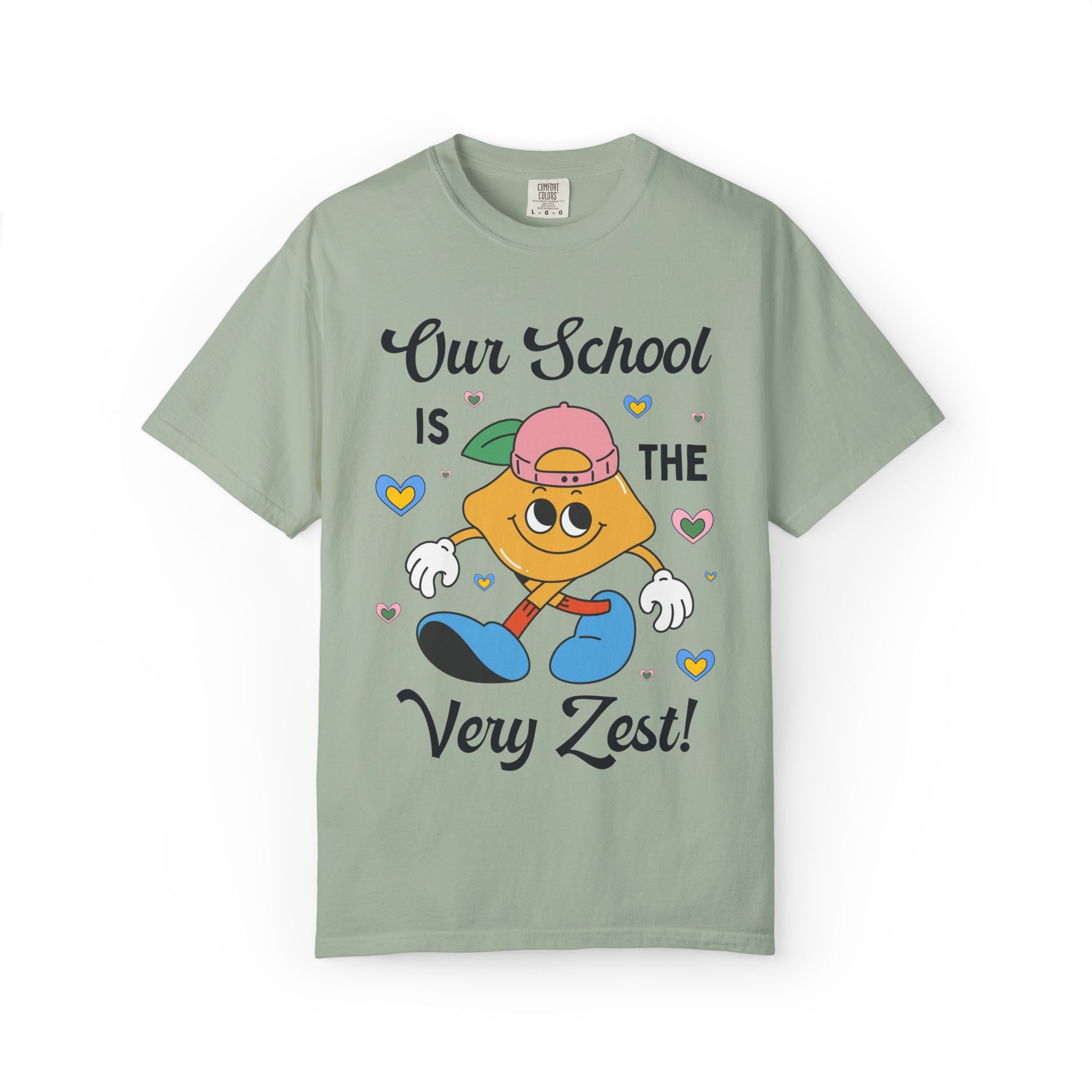 Our School is The Very Zest: Matching Teacher T-Shirt for Meet the Teacher Night or Back to School