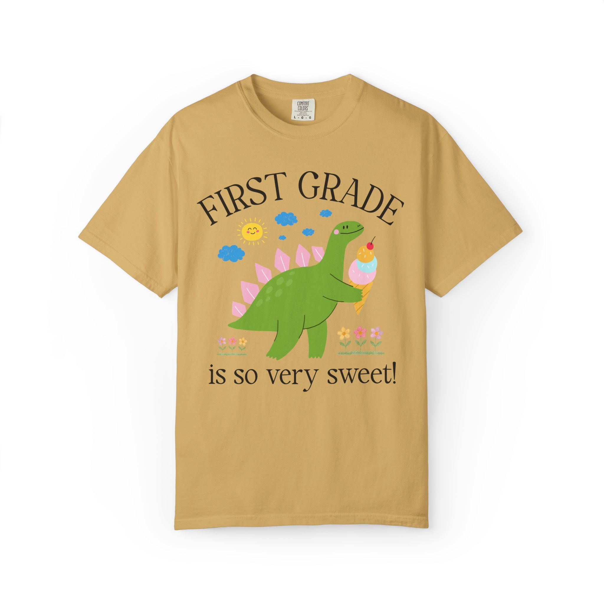 Dinosaur Teacher Team Tee Shirt for End of of School Year or Back to School: Grade Level School Subject is So Very Sweet, School Librarian