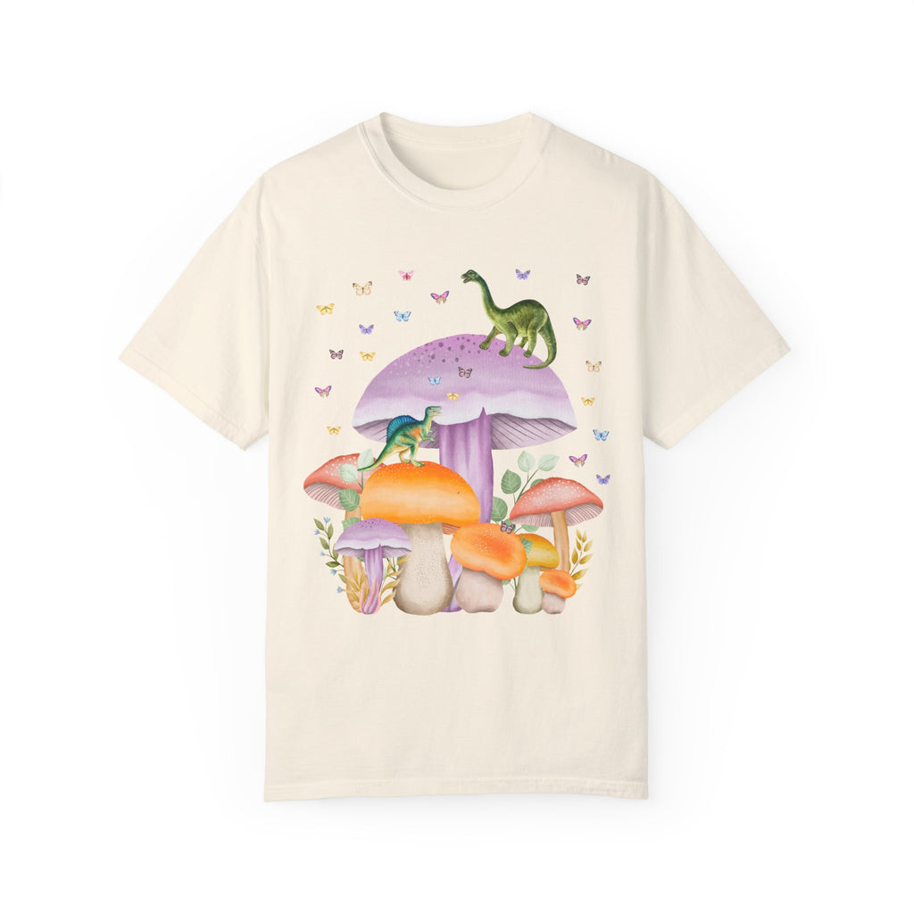 Tee: Dinosaurs on Mushrooms