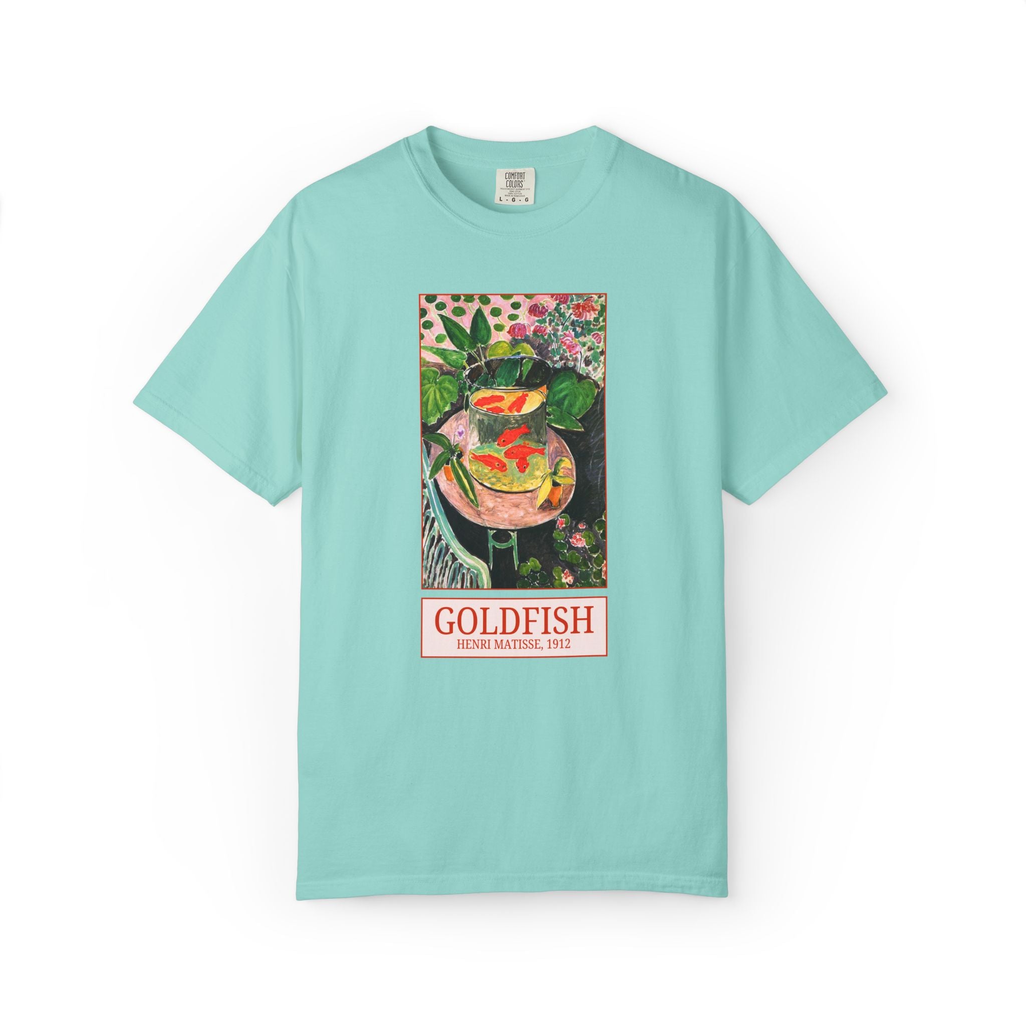 Goldfish by Henry Matisse Art History Famous Painting, Colorful Art History Fauvism Artist T-Shirt, Colorful Nostalgic Goldfish Owner Gift
