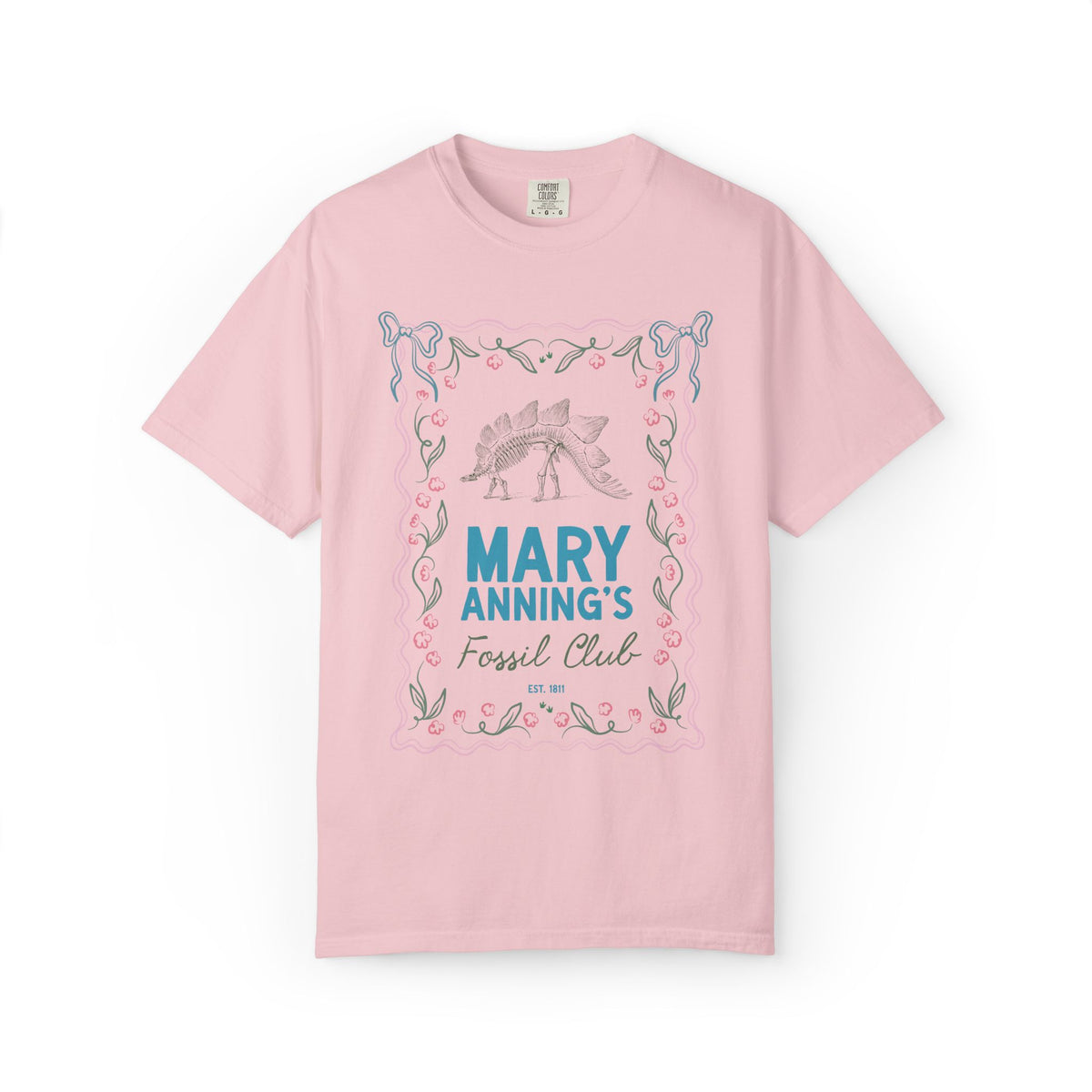 Mary Anning's Fossil Club Tee Shirt