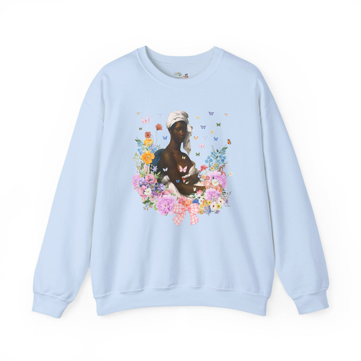 Marie-Guillemine Benoist Portrait of Madeleine Art History Sweatshirt, Neoclassicism Art Movement, Early 19th Century French Art History Crewneck