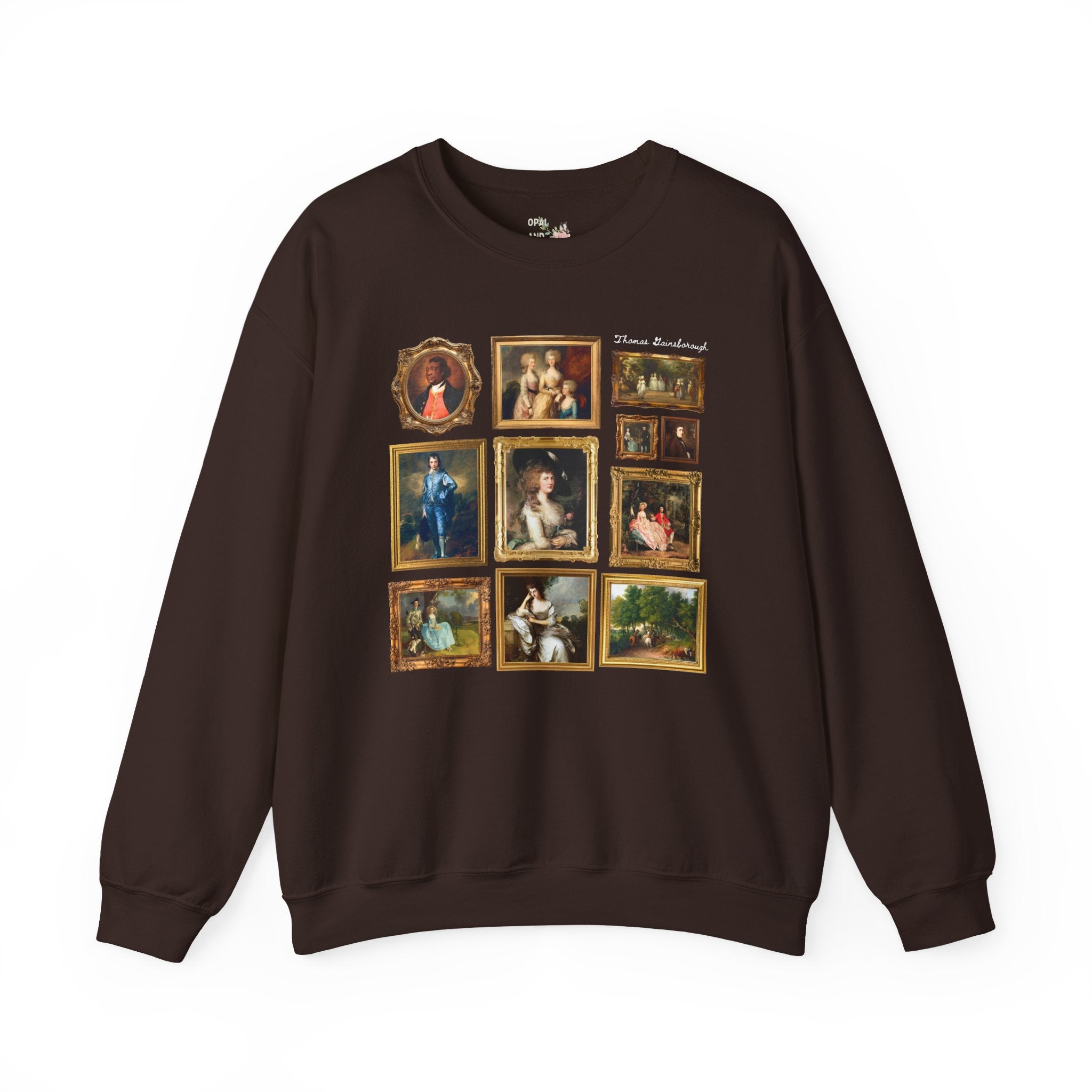 Thomas Gainsborough Art History Sweatshirt: Famous Paintings, Rococo Art Historian Gift, French Art History, 18th Century Artwork, Museum Lover